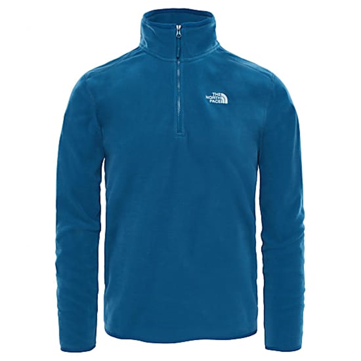 The North Face Glacier 100 1 4 ZIP Monterey Mavi Erkek Polar