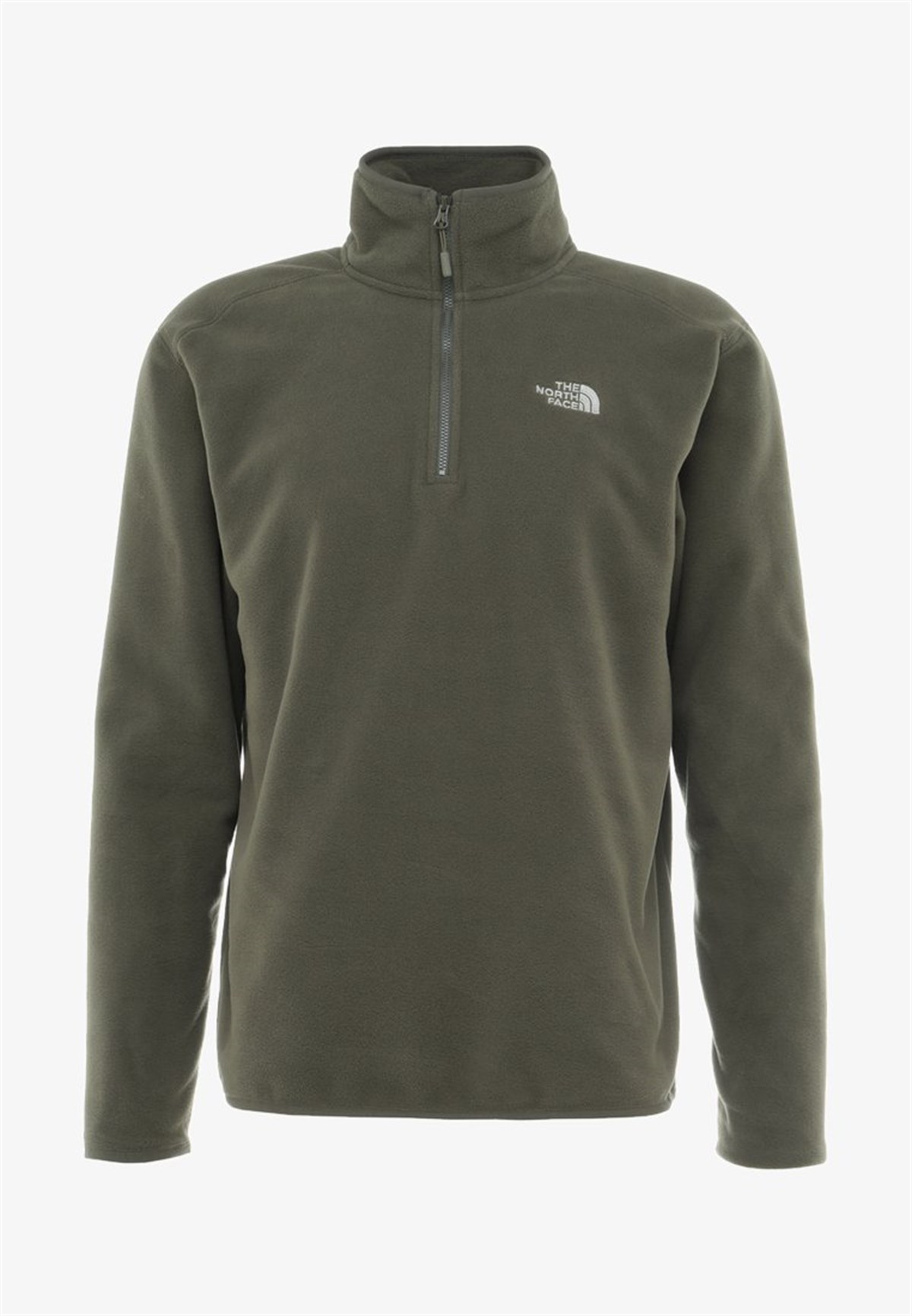 The North Face Glacier 100 1/4 ZIP Yeşil Erkek Polar