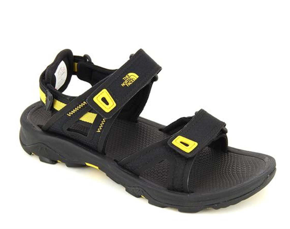 The North Face Hedgehog Sandal II TNF Black/ Yellow Erkek Sandalet