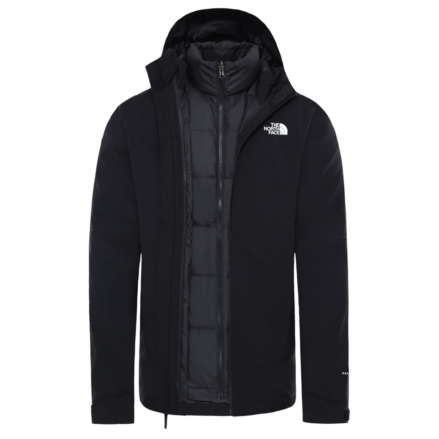 The North Face Mountain Light Futurelight Triclimate Erkek Mont Siyah