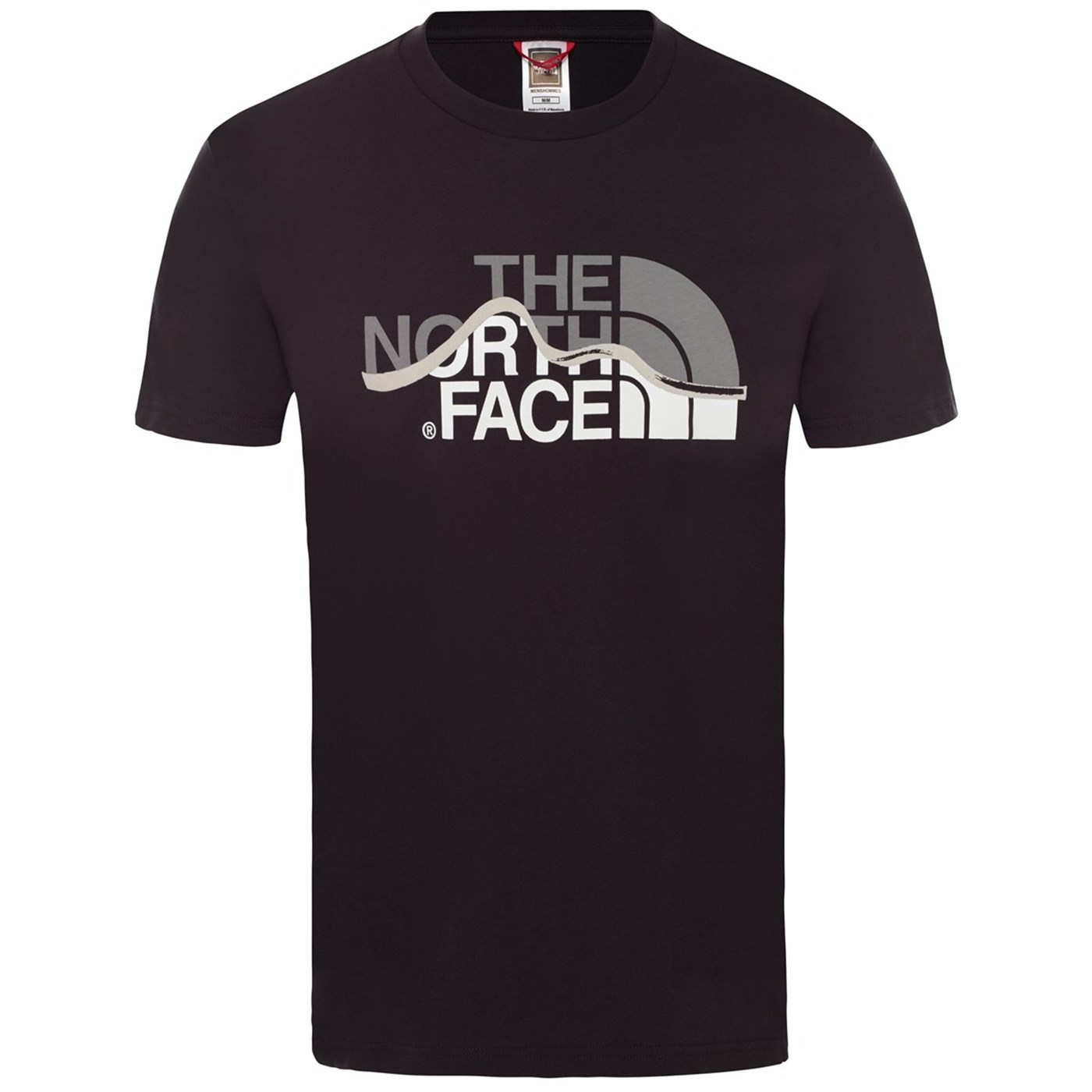 The North Face Mountain Line Erkek Tişört Siyah
