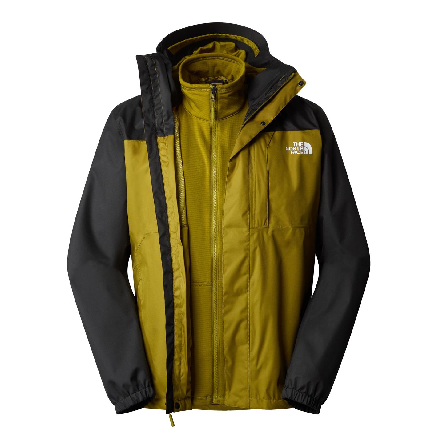 The North Face Quest Triclimate Erkek Mont Sulphur Moss