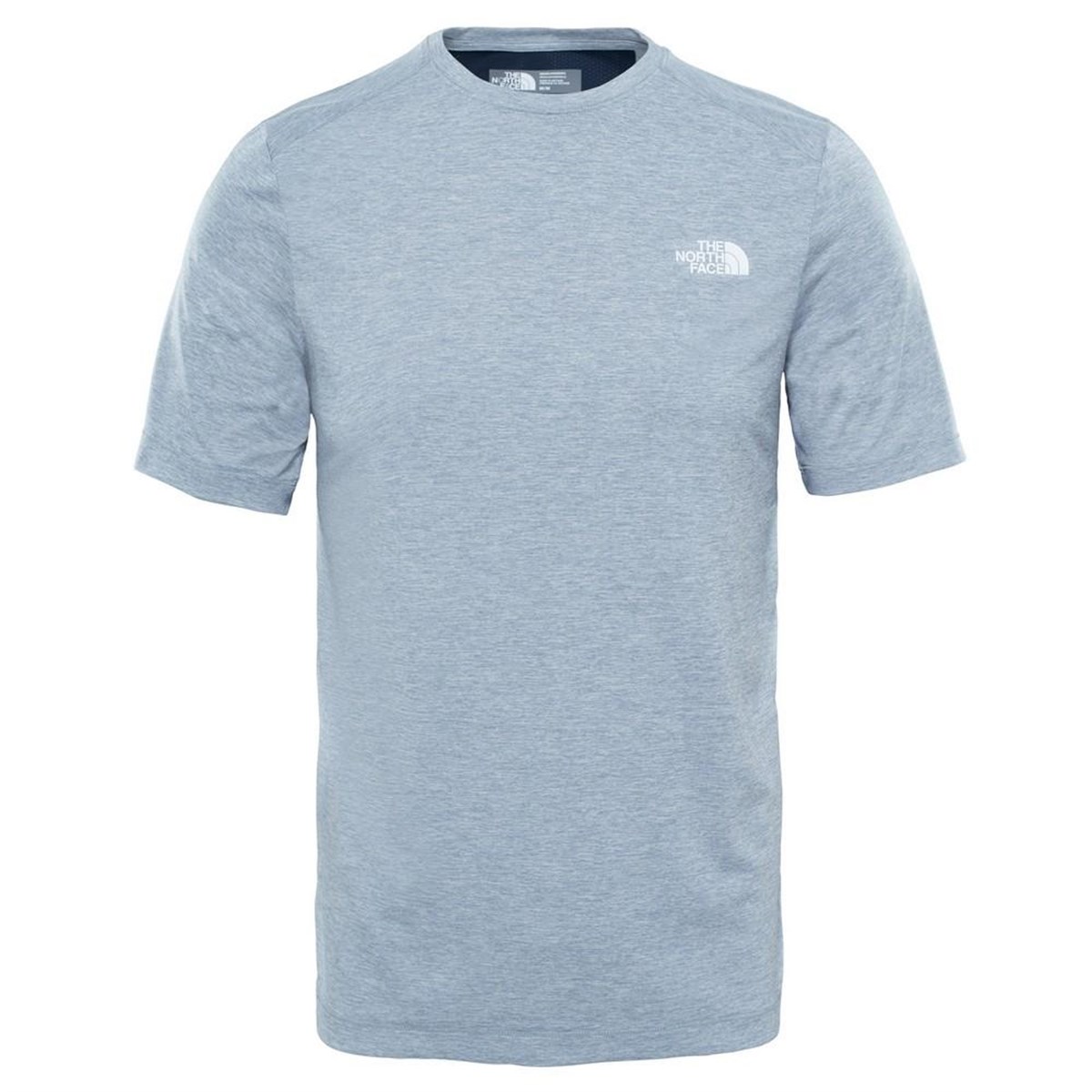 The North Face Shareta Crew Gri/Mavi Erkek Tişört-M