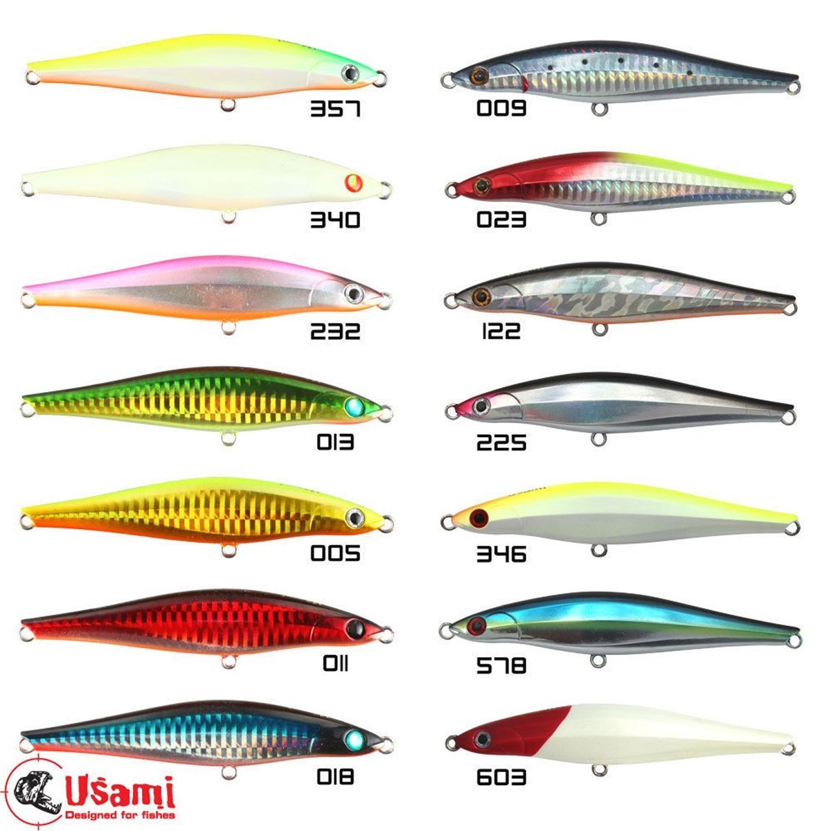 Usami Thriller Twister 110S 26 gr Sahte Balık