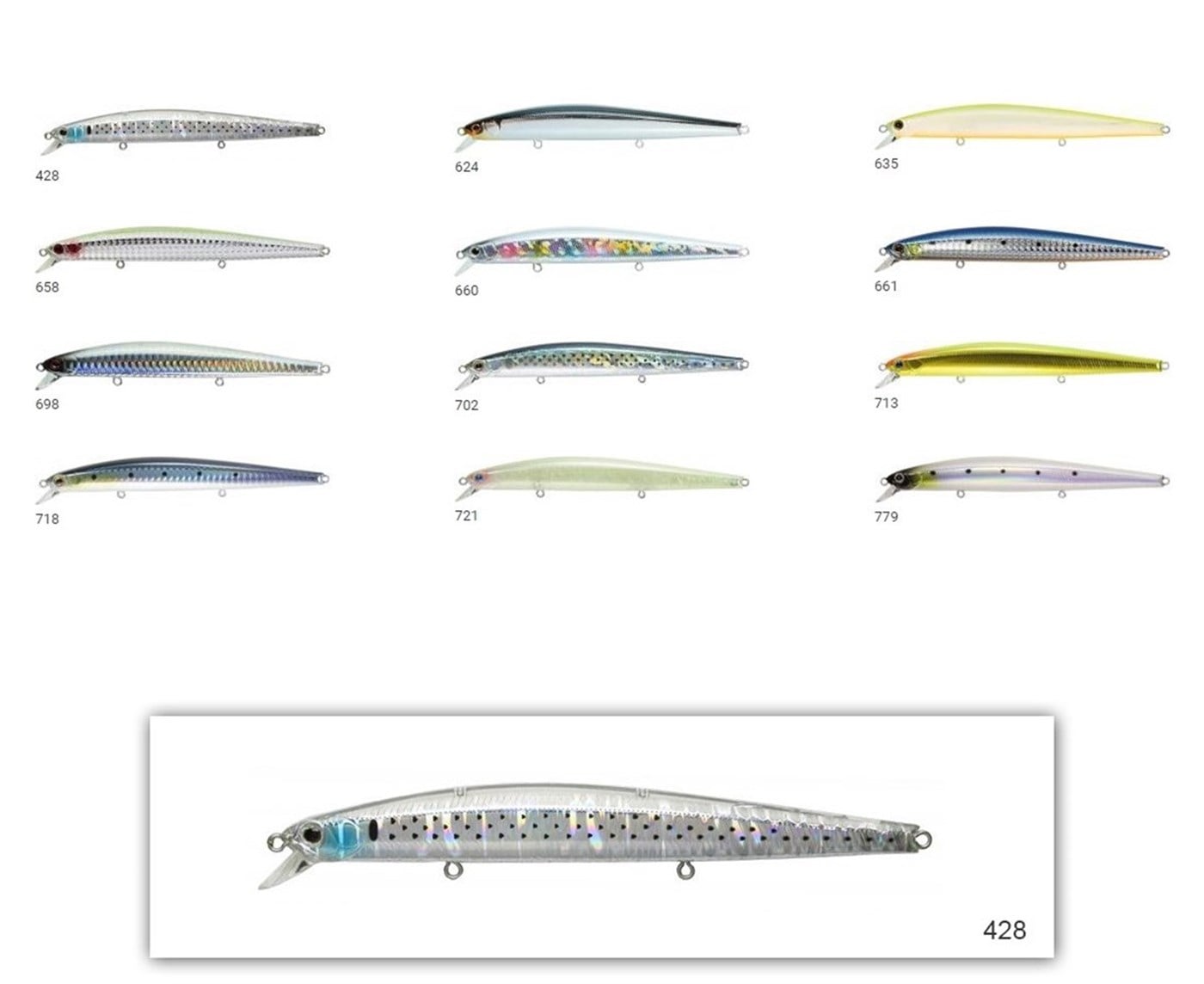 ZİPBAİTS SYSTEM MINNOW 123-F 428