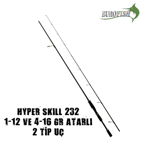 Eurofish Hyper Skill 232 Lrf 2Tip 1-12Gr, 4-16Gr