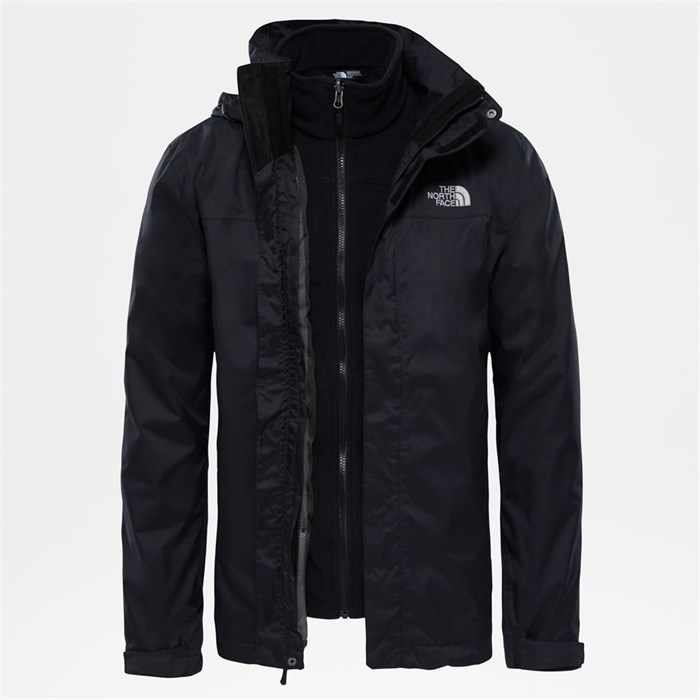 The North Face Evolve II Triclimate Siyah Erkek Mont