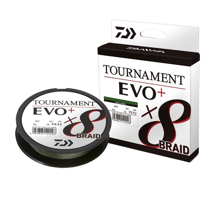 Daiwa Tournament EVO+ 8B Dark Green İp Misina