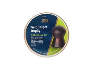 H&N Field Target Trophy 6,35 mm Havalı Tüfek Saçması