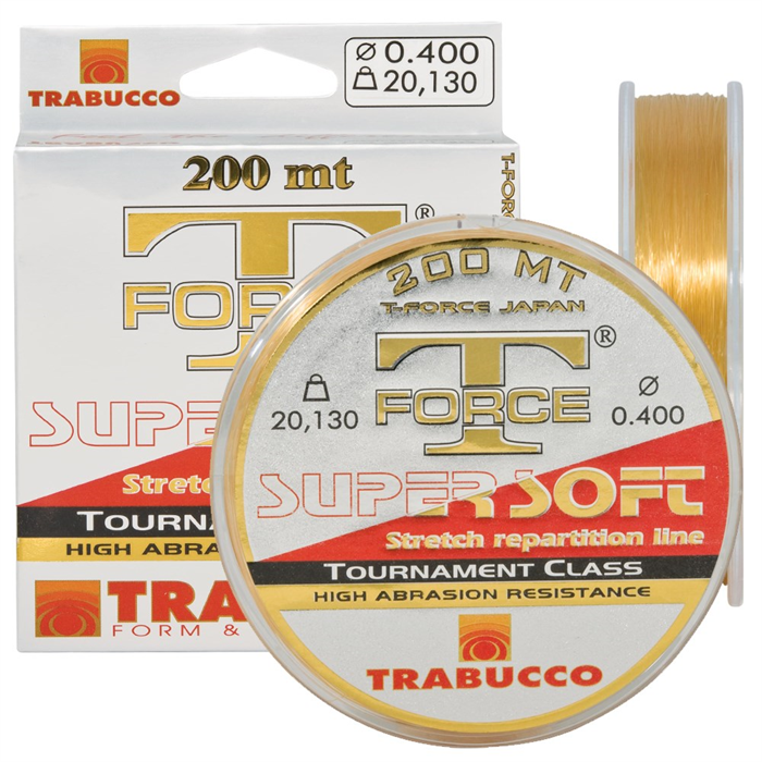 Trabucco T-Force Tournament Super Soft Serisi 200m Monofilament Misina