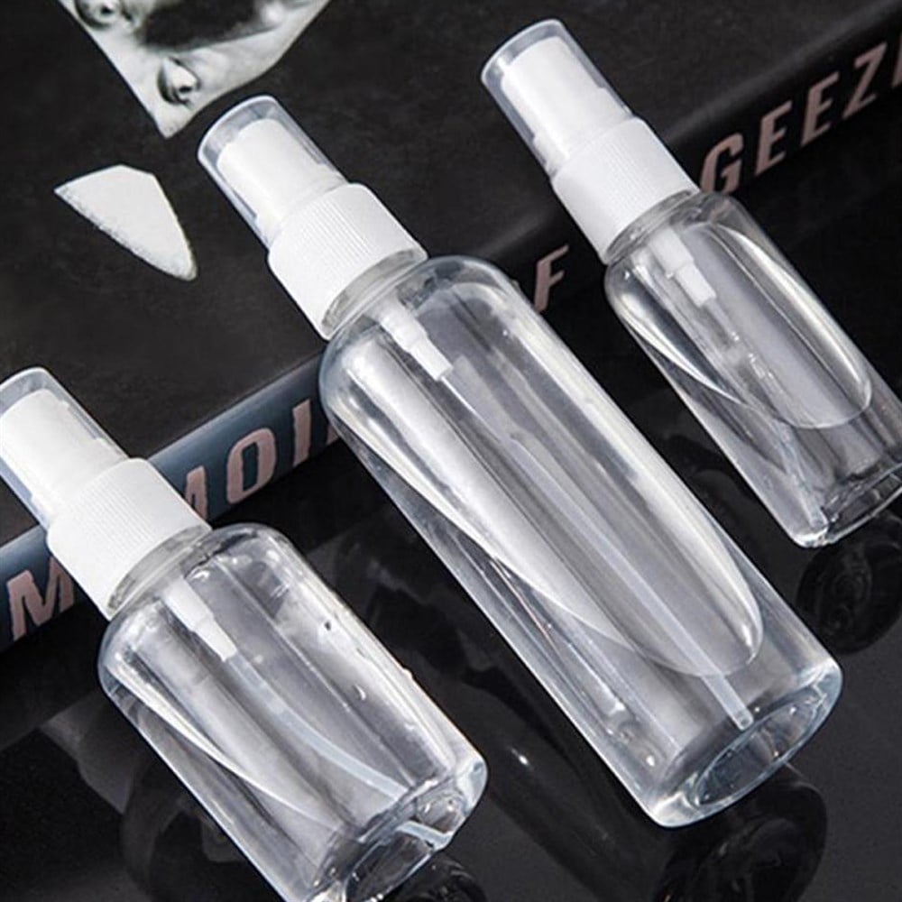 4 ADET 250 ML BOŞ SERT PLASTİK SPREY ŞİŞESİ