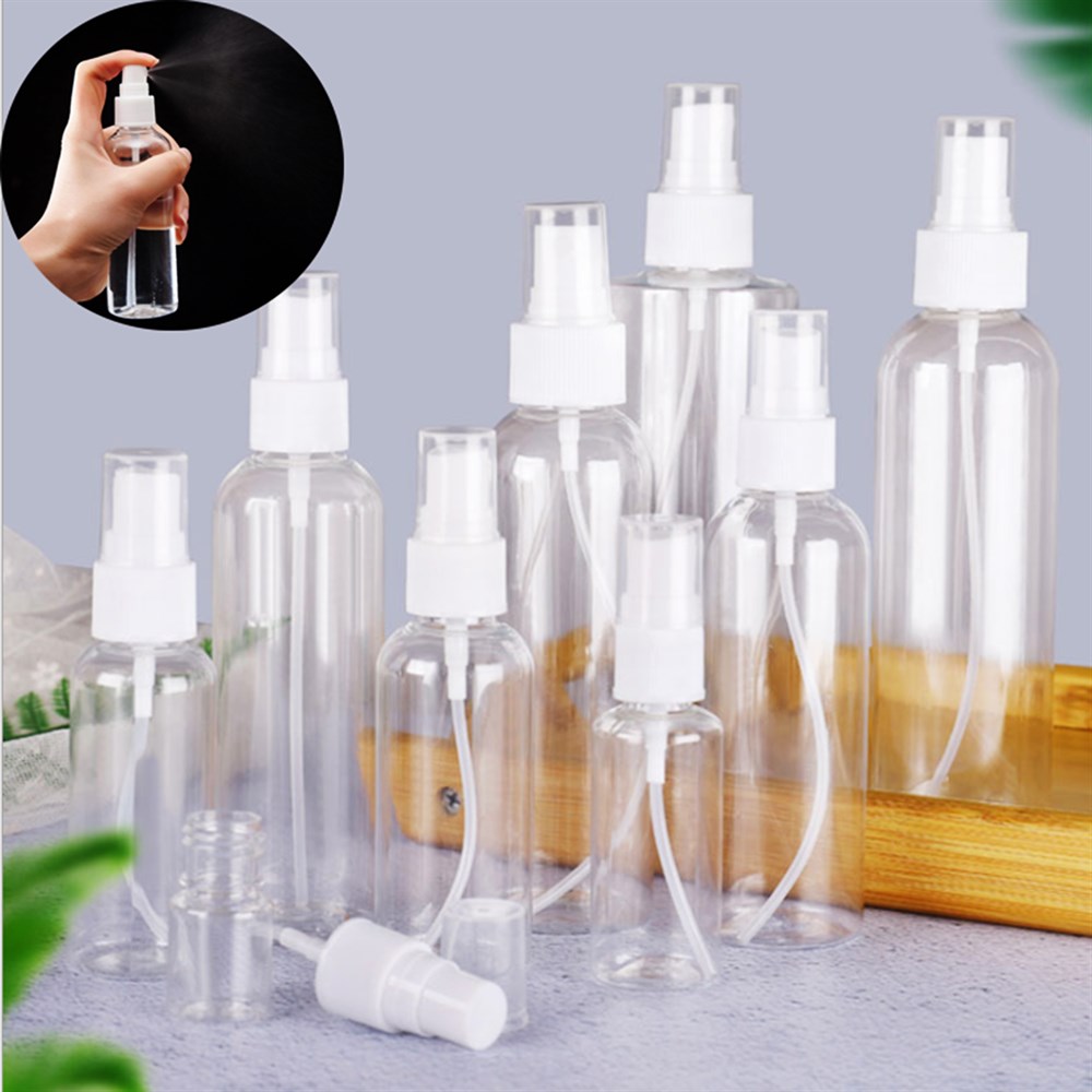 4 ADET 100 ML BOŞ SERT PLASTİK SPREY ŞİŞESİ