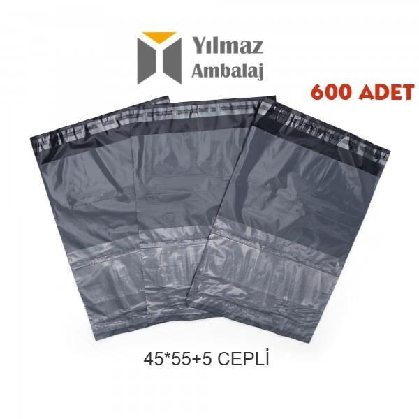 45*55+5 KARGO POŞETİ CEPLİ 600  ADET