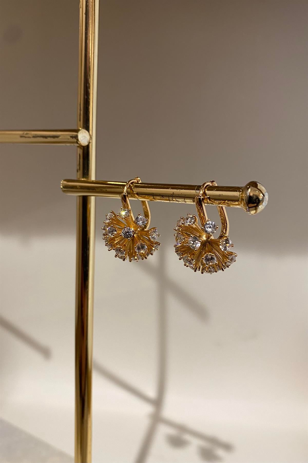 BÜYÜK ÇİÇEK KÜPE