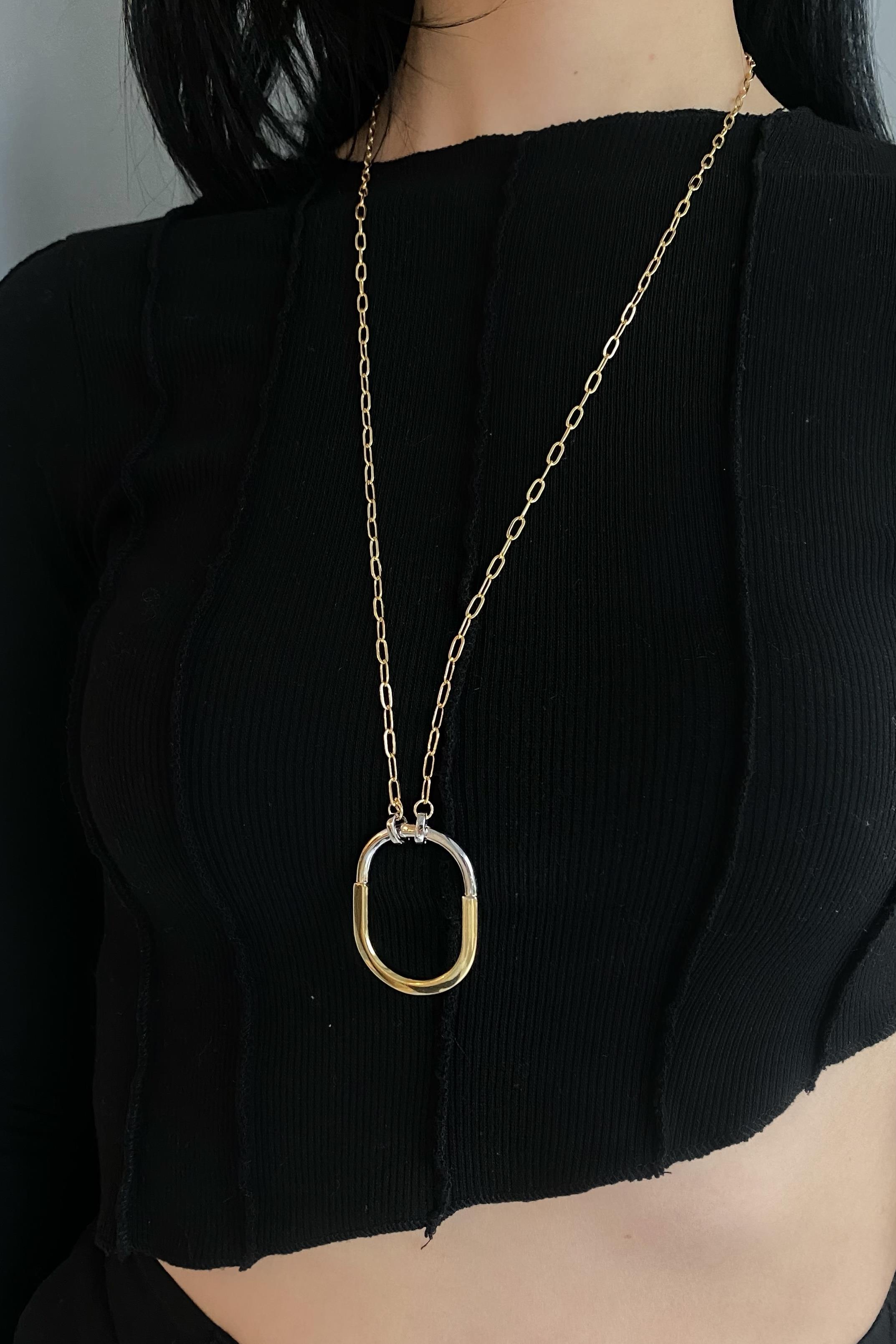 BÜYÜK OVAL TIFFANY KOLYE