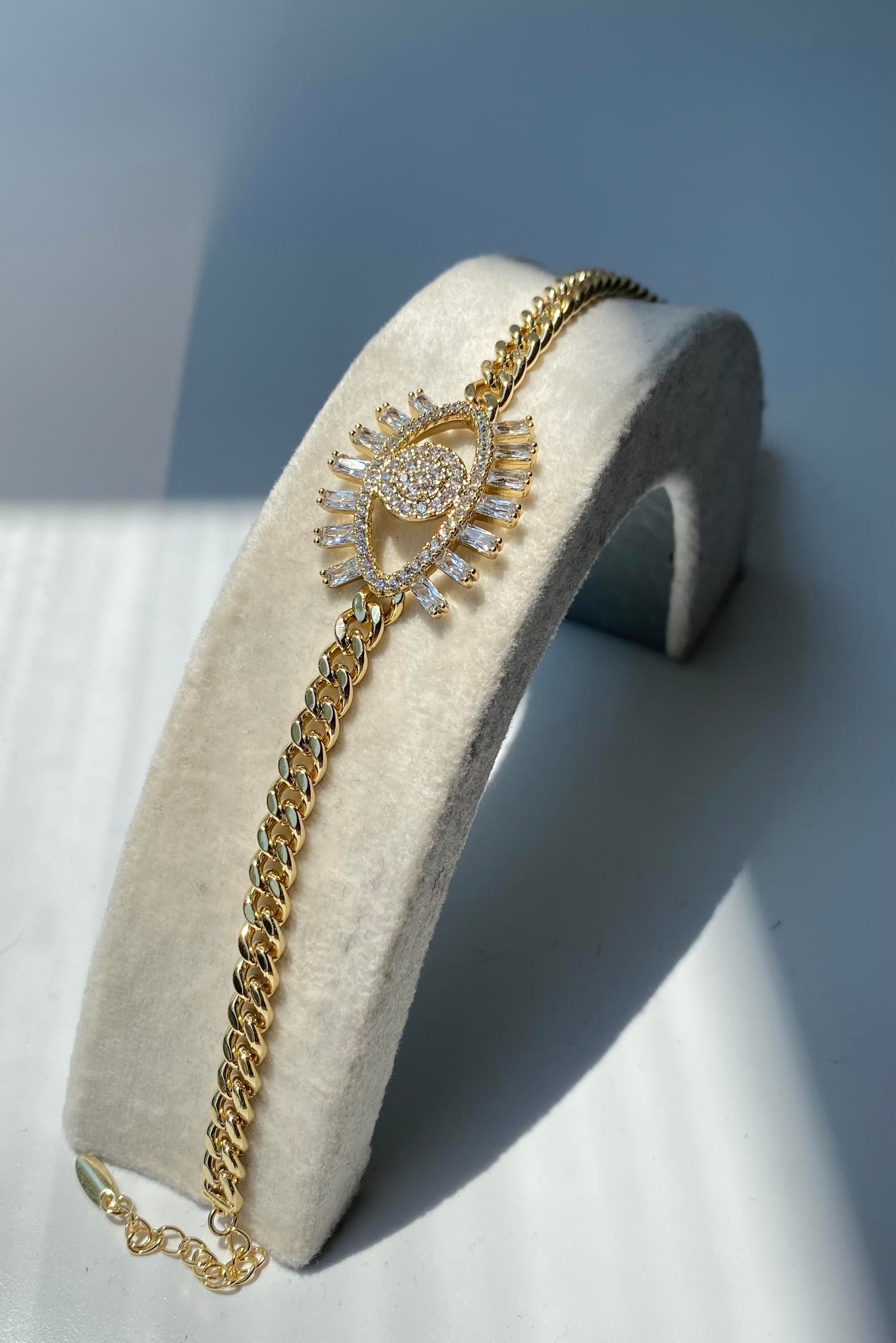 GÖZ TAŞLI BİLEZİK