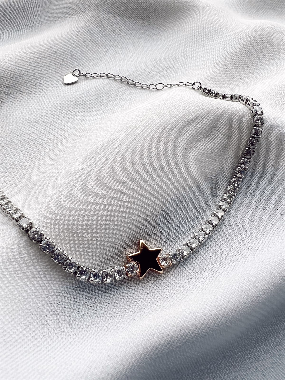 KARE TAŞLI ORTASI YILDIZ HALHAL