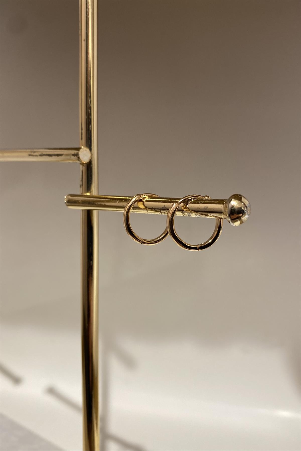 KLASİK İNCE HALKA KÜPE 1.5cm