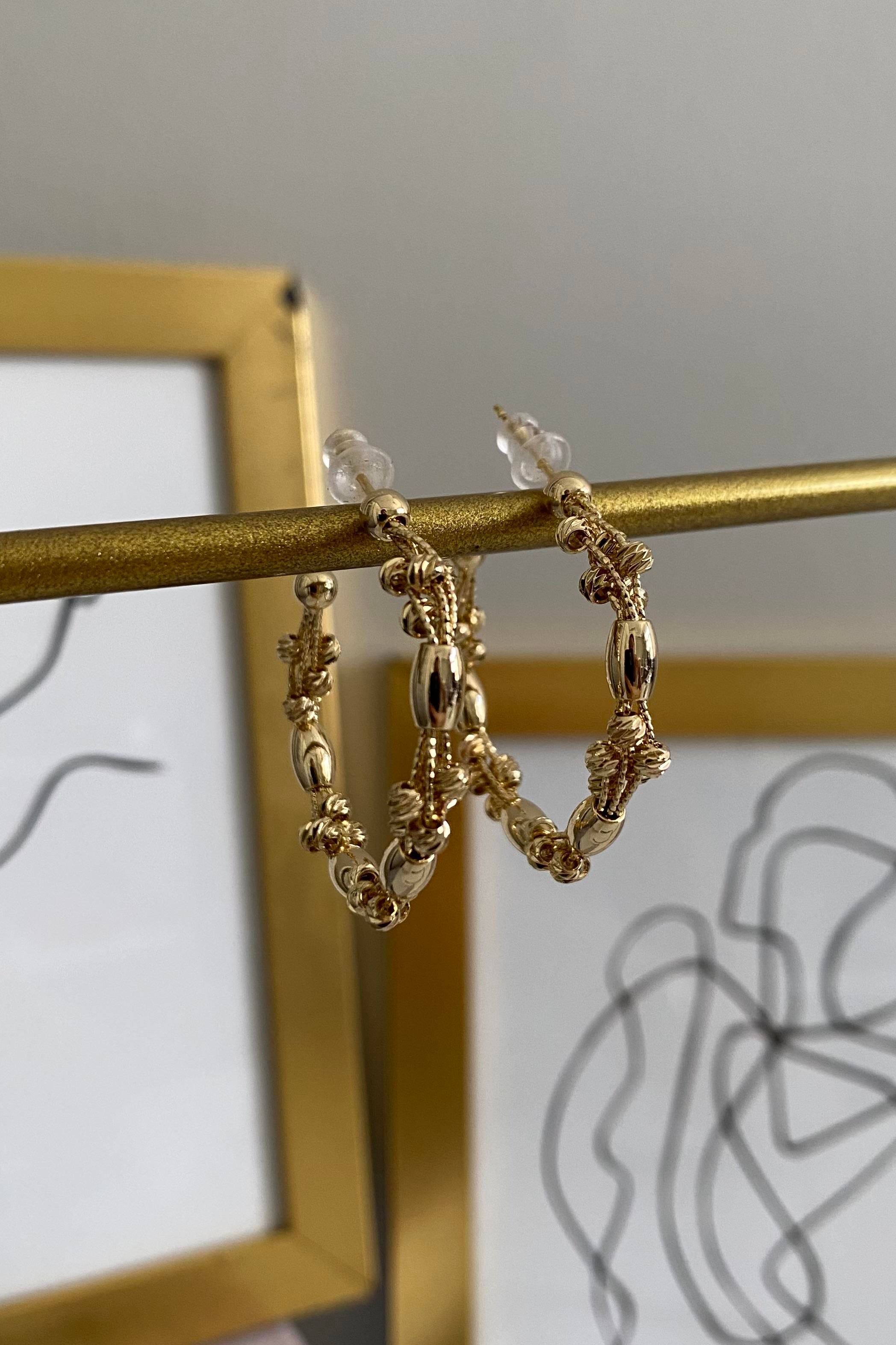 DORİKALI HALKA KÜPE