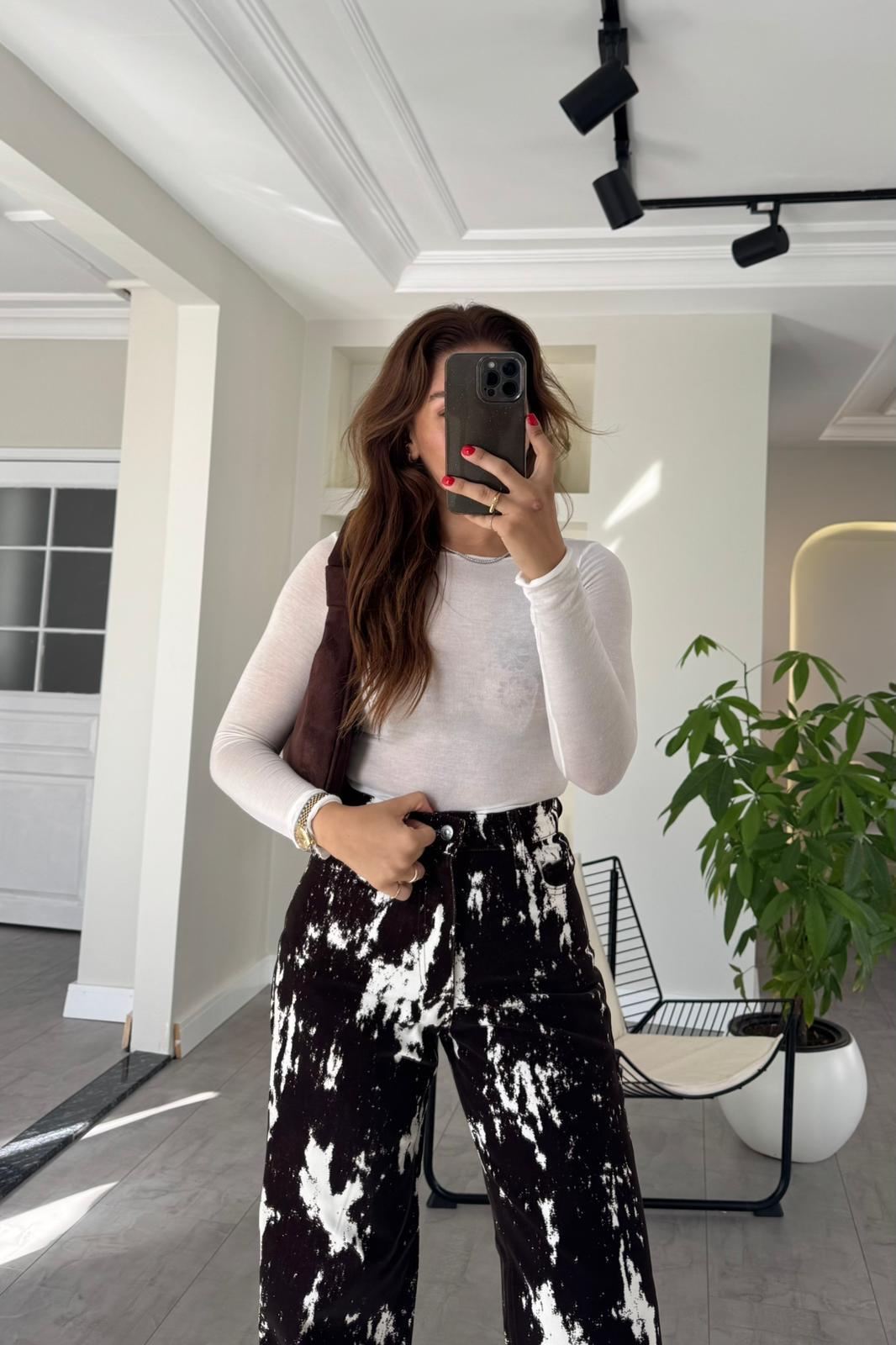 KAYIK YAKA TRANSPARAN BODY/1165