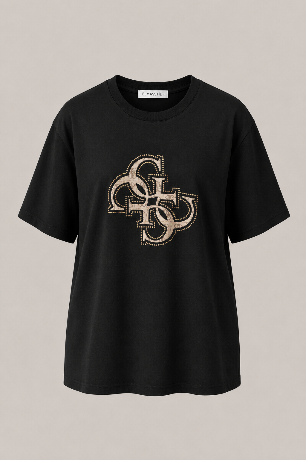 GESS LOGO TAŞLI T-SHIRT