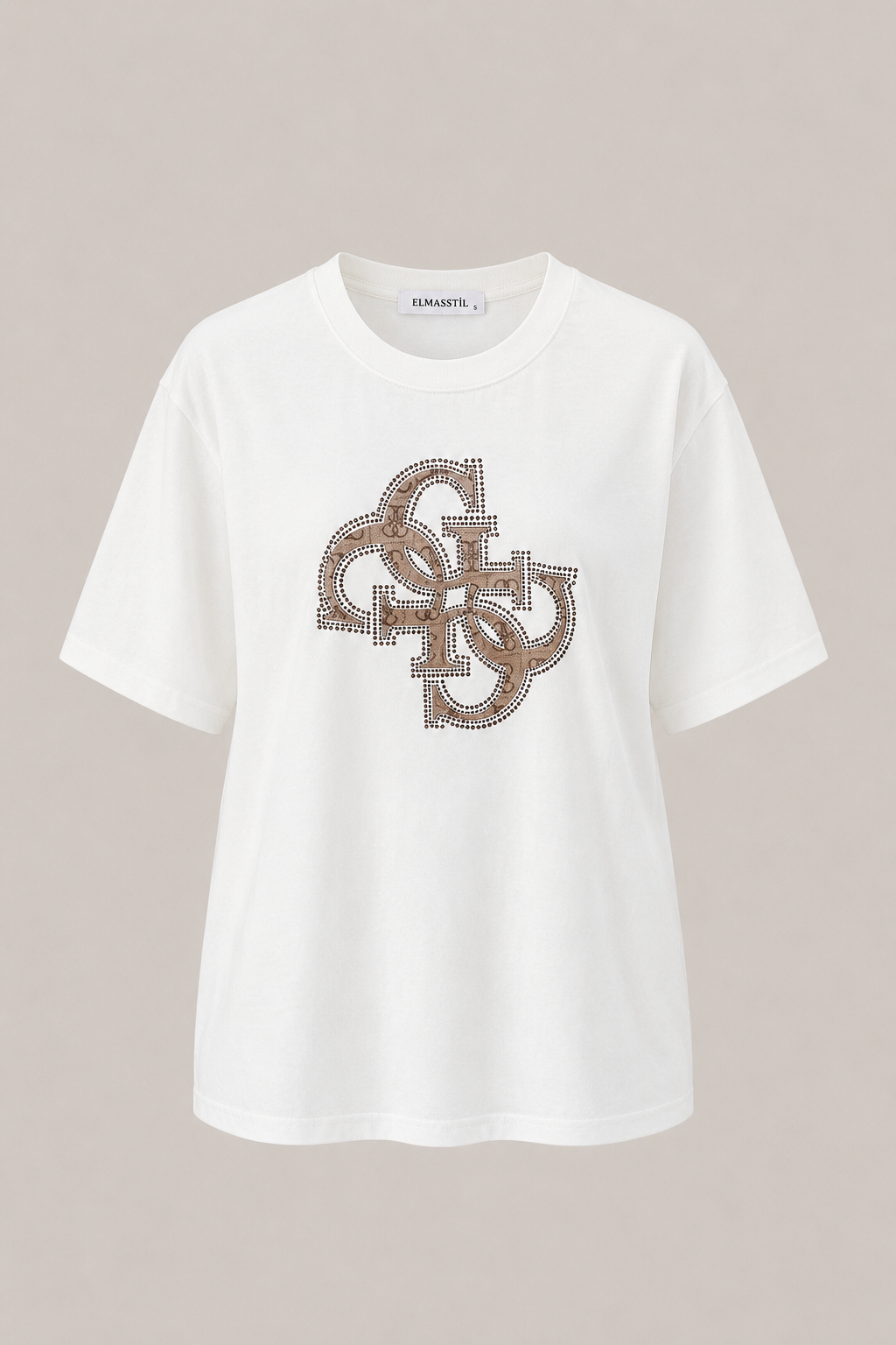 GESS LOGO TAŞLI T-SHIRT