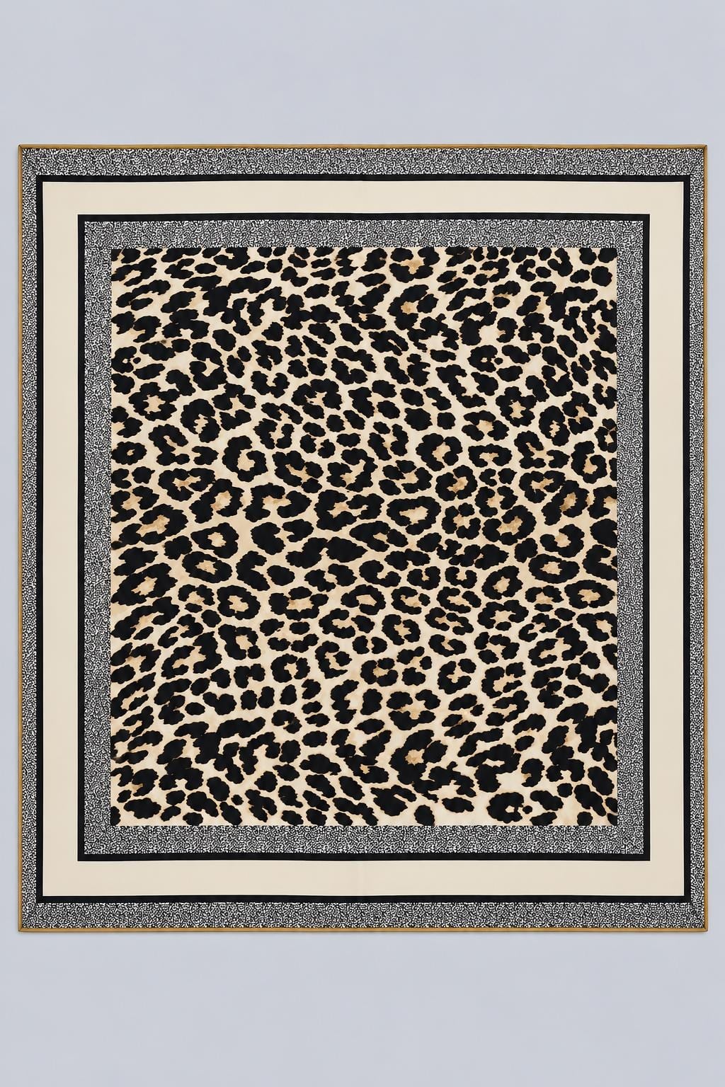 LEOPAR DESENLİ ŞAL 90x90