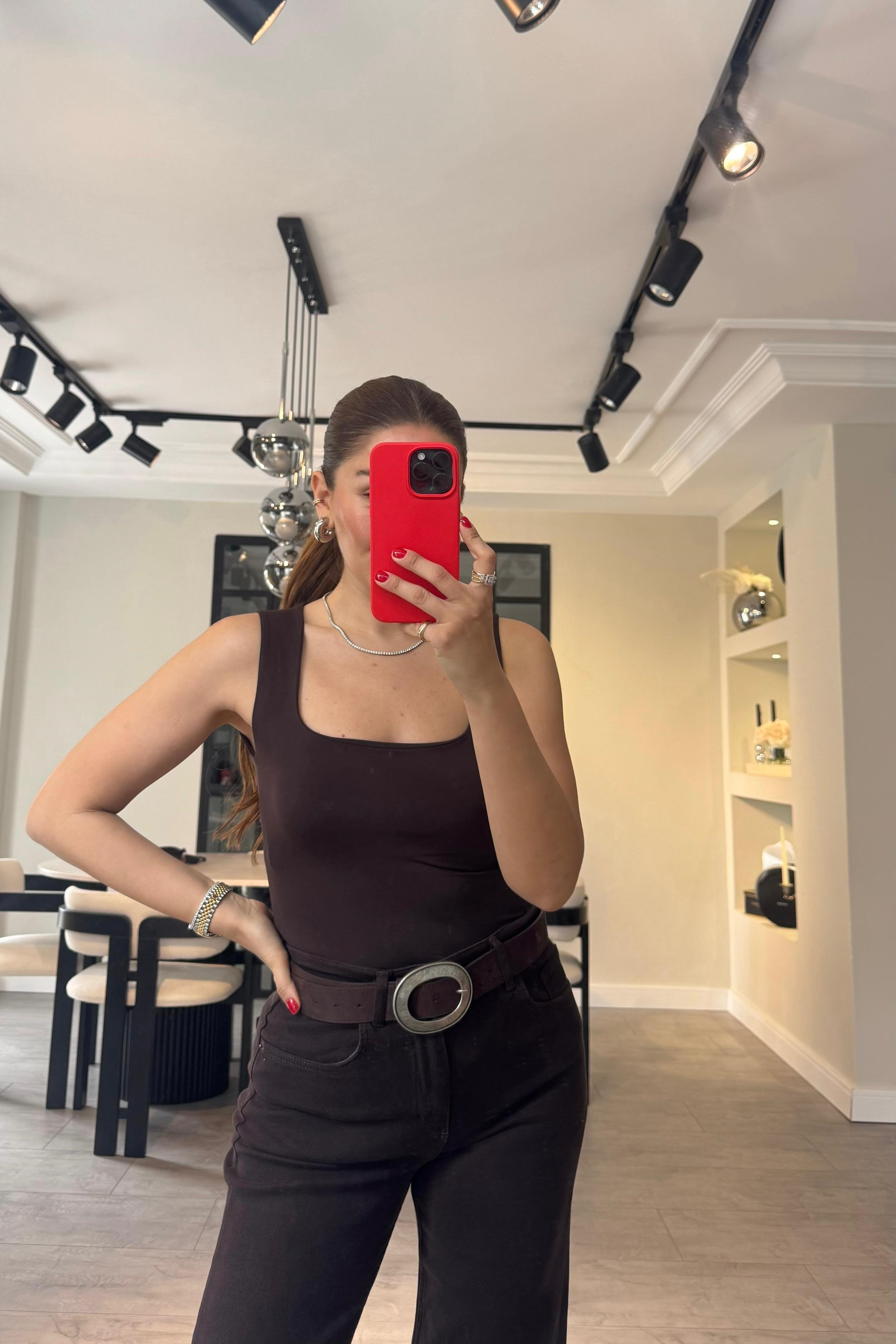 KATİA KARE YAKA BODYSUİT/6797