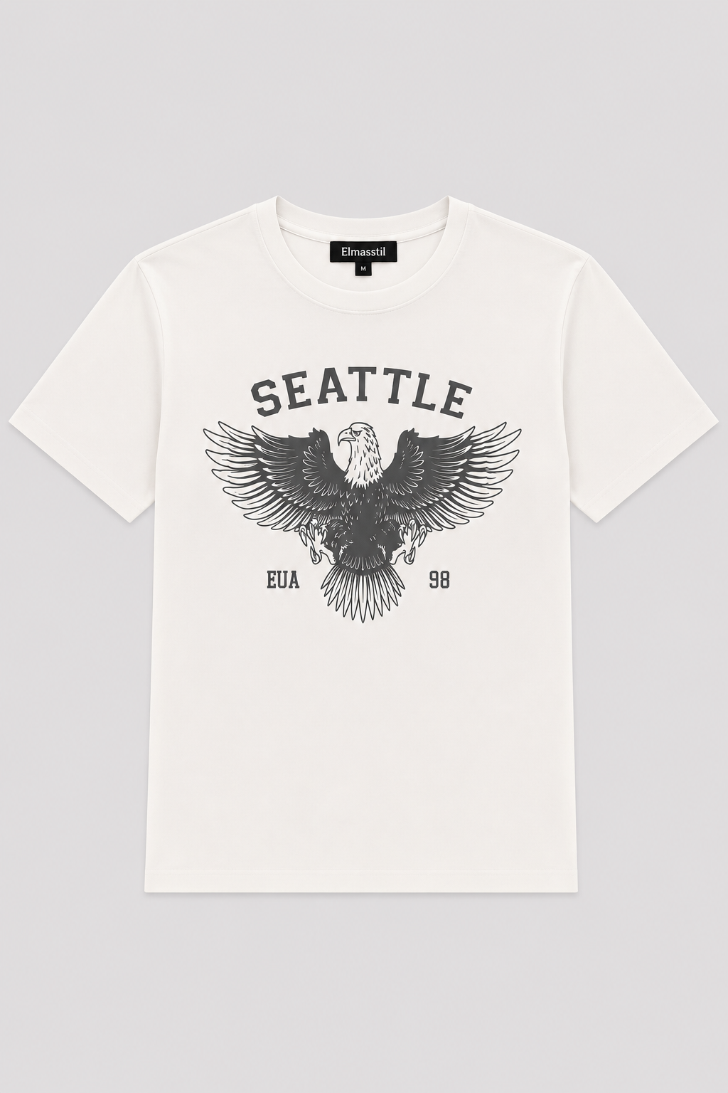 SEATTLE BASKILI T-SHİRT