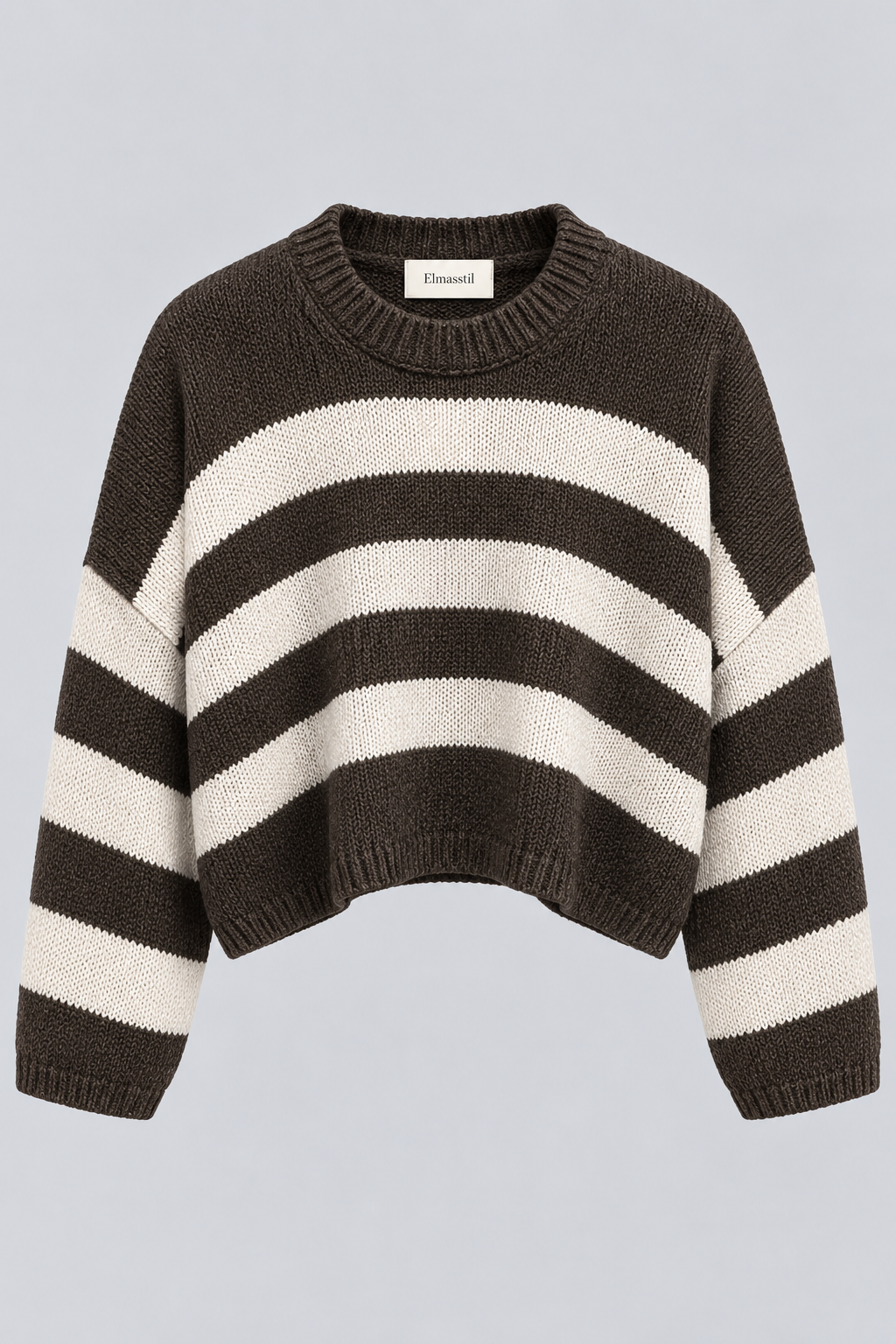 ÇİZGİLİ CROP KAZAK/5483