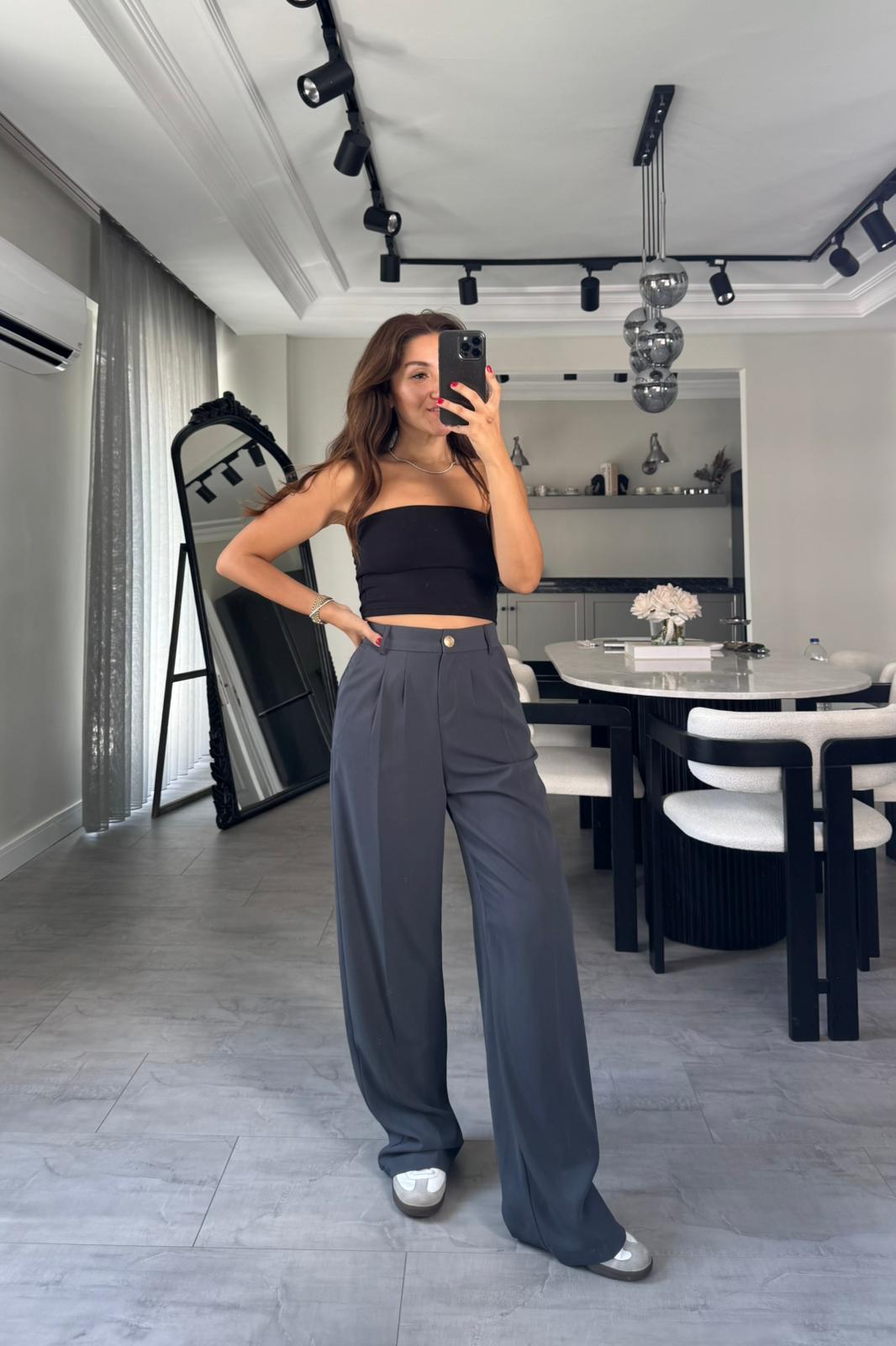 PİLELİ PALAZZO PANTOLON/51078