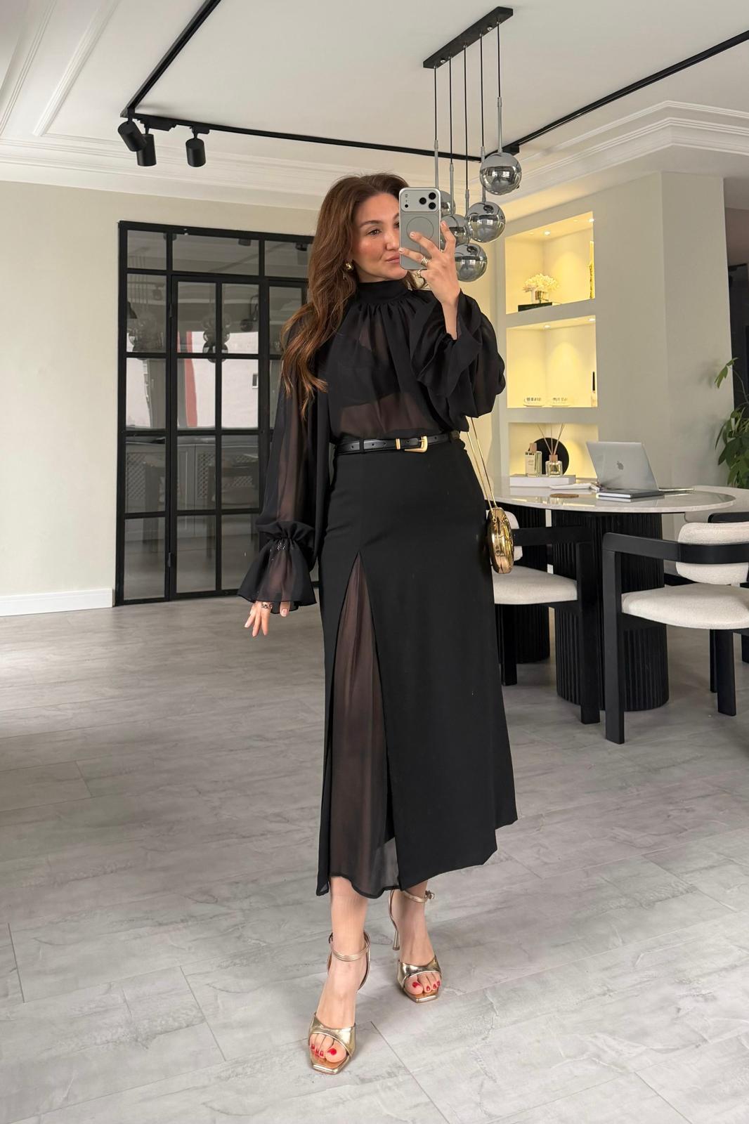 TÜL YIRTMAÇLI ETEK/1099