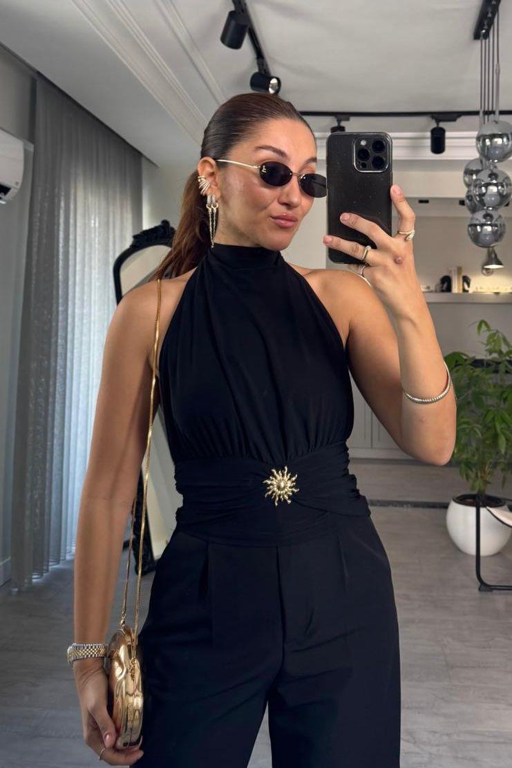 SIRTI AÇIK SUMMER BLUZ/0534