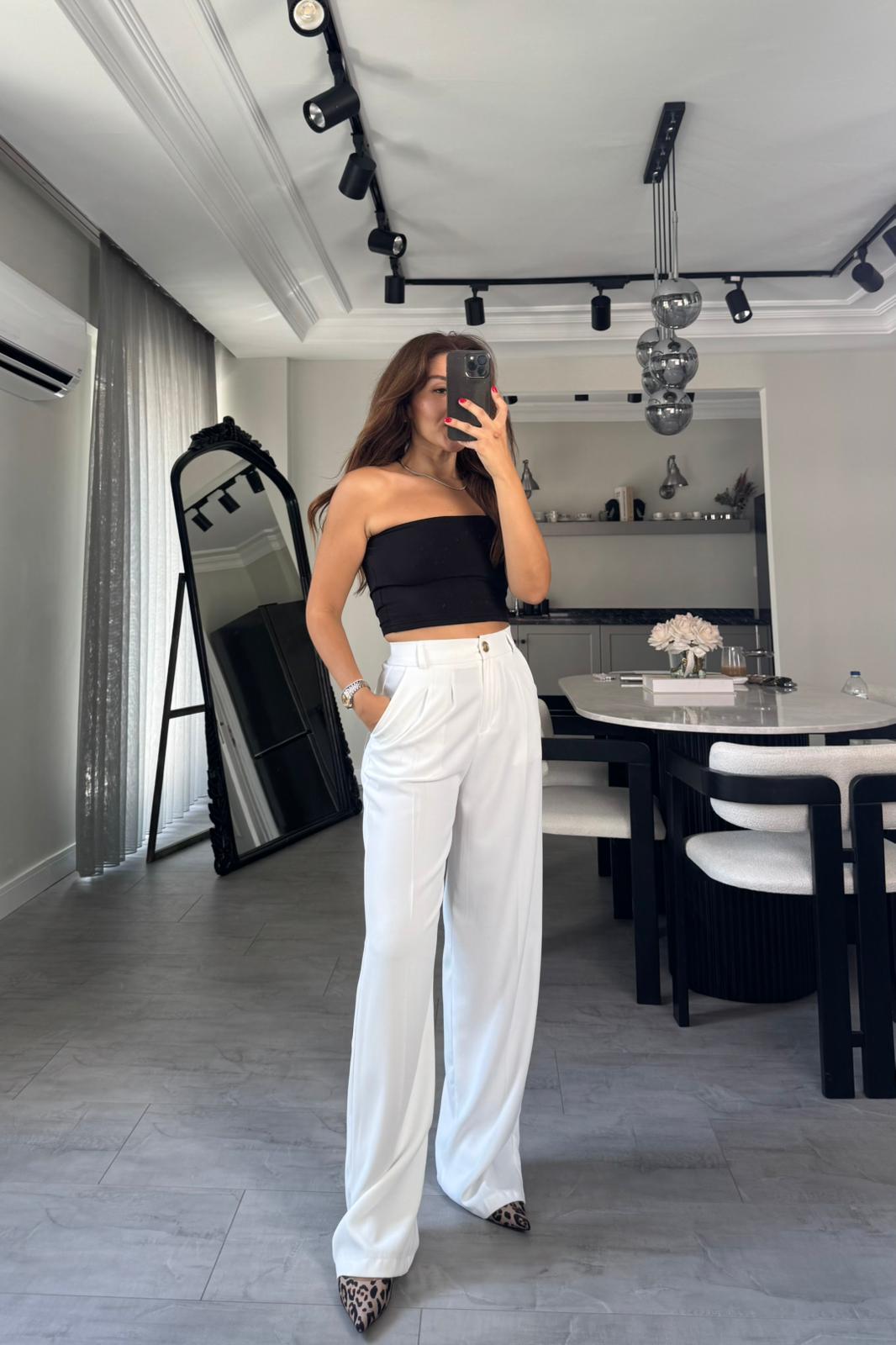 PİLELİ PALAZZO PANTOLON/51078