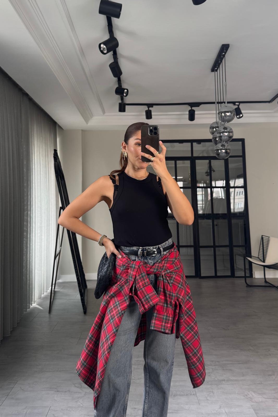 FİTİLLİ HALTER YAKA ATLET/250819