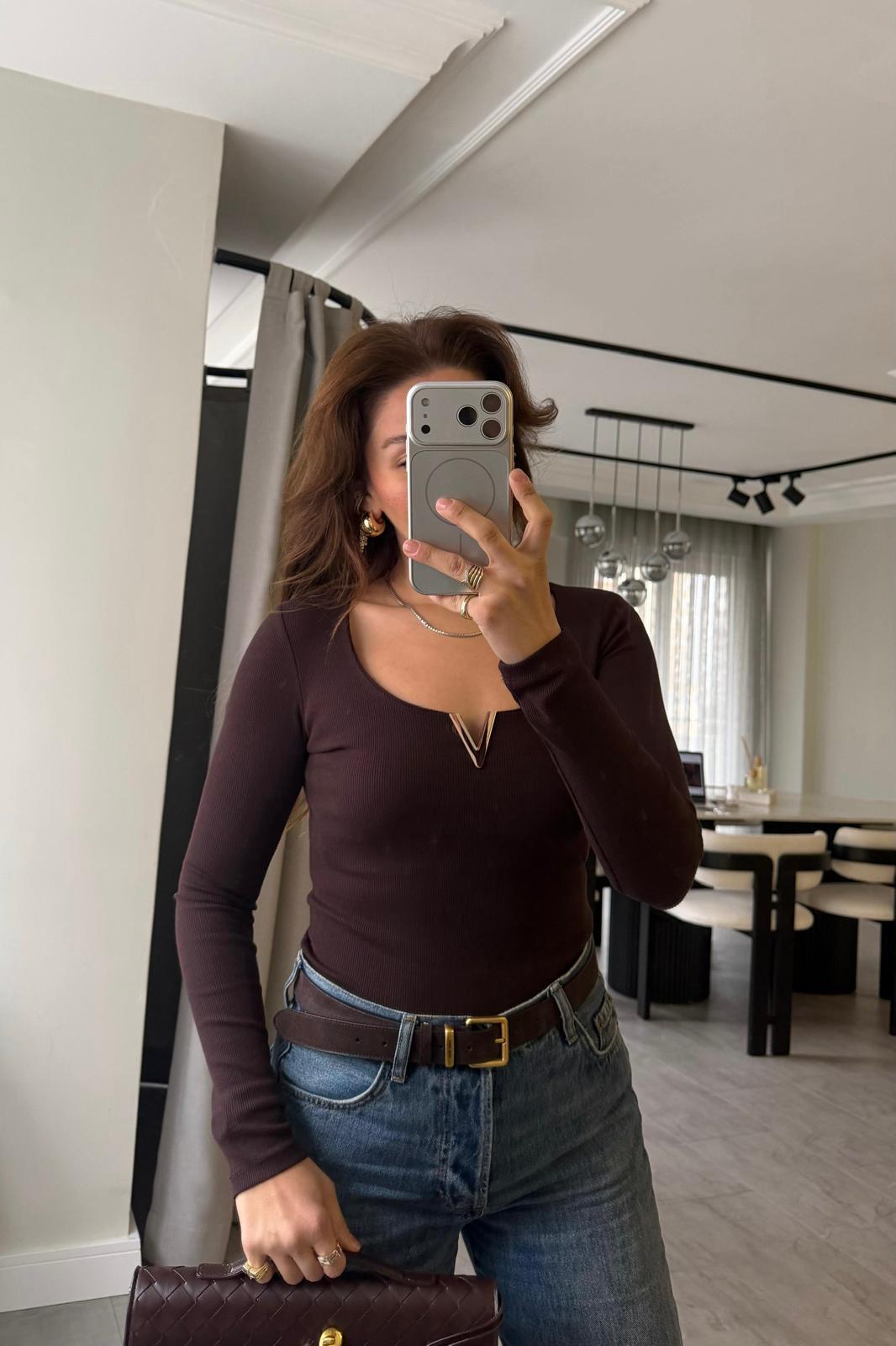 V DEMİRLİ UZUNKOL FİTİLLİ BODY/16334