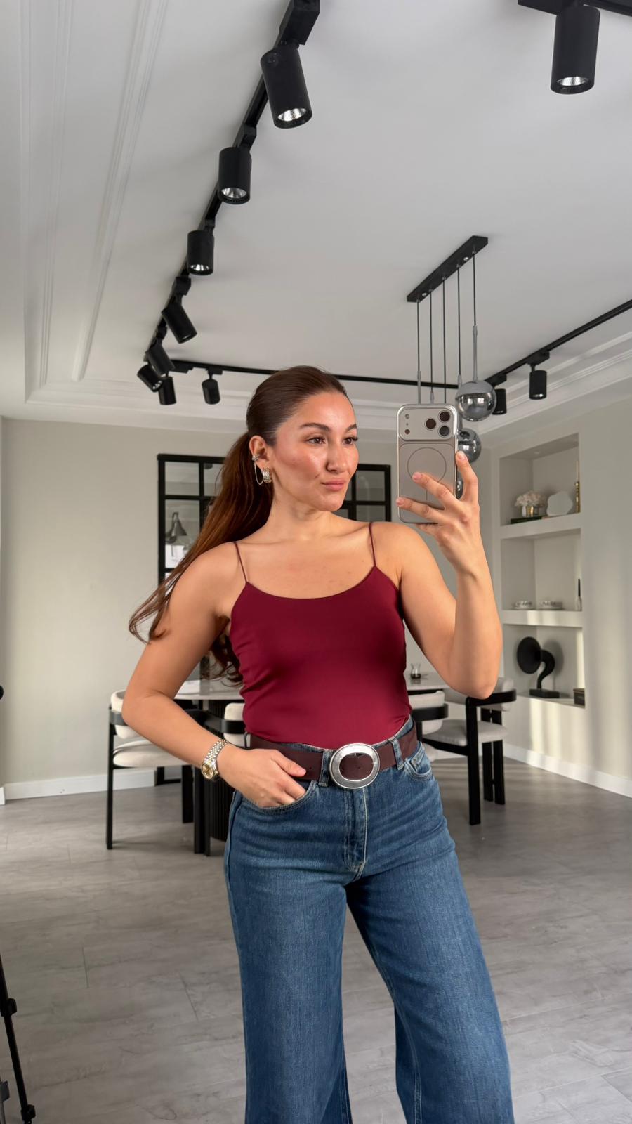 SPAGETTİ ASKILI ATLET /Y011