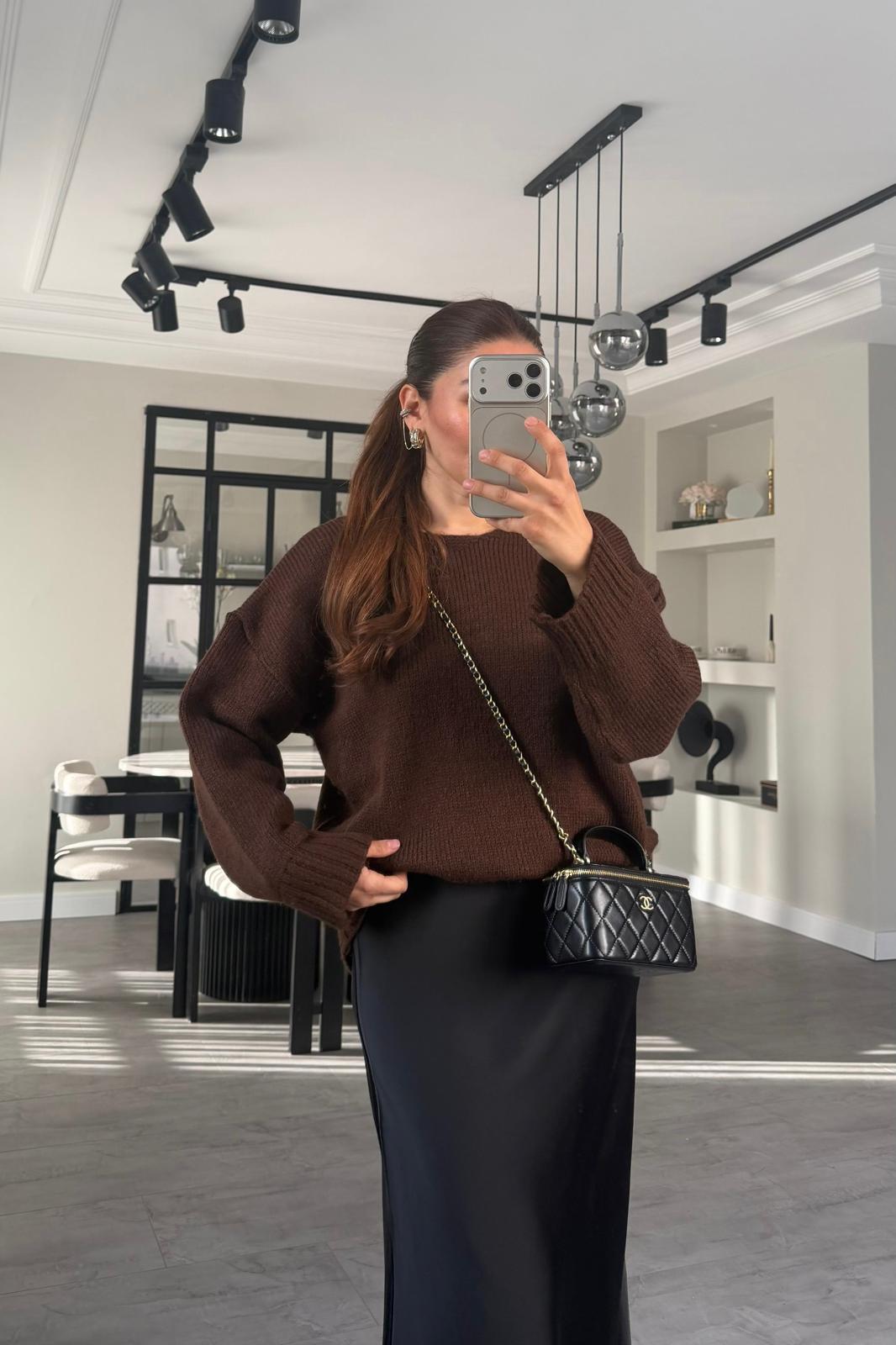 SIRTI DANTELLİ KAZAK/0148