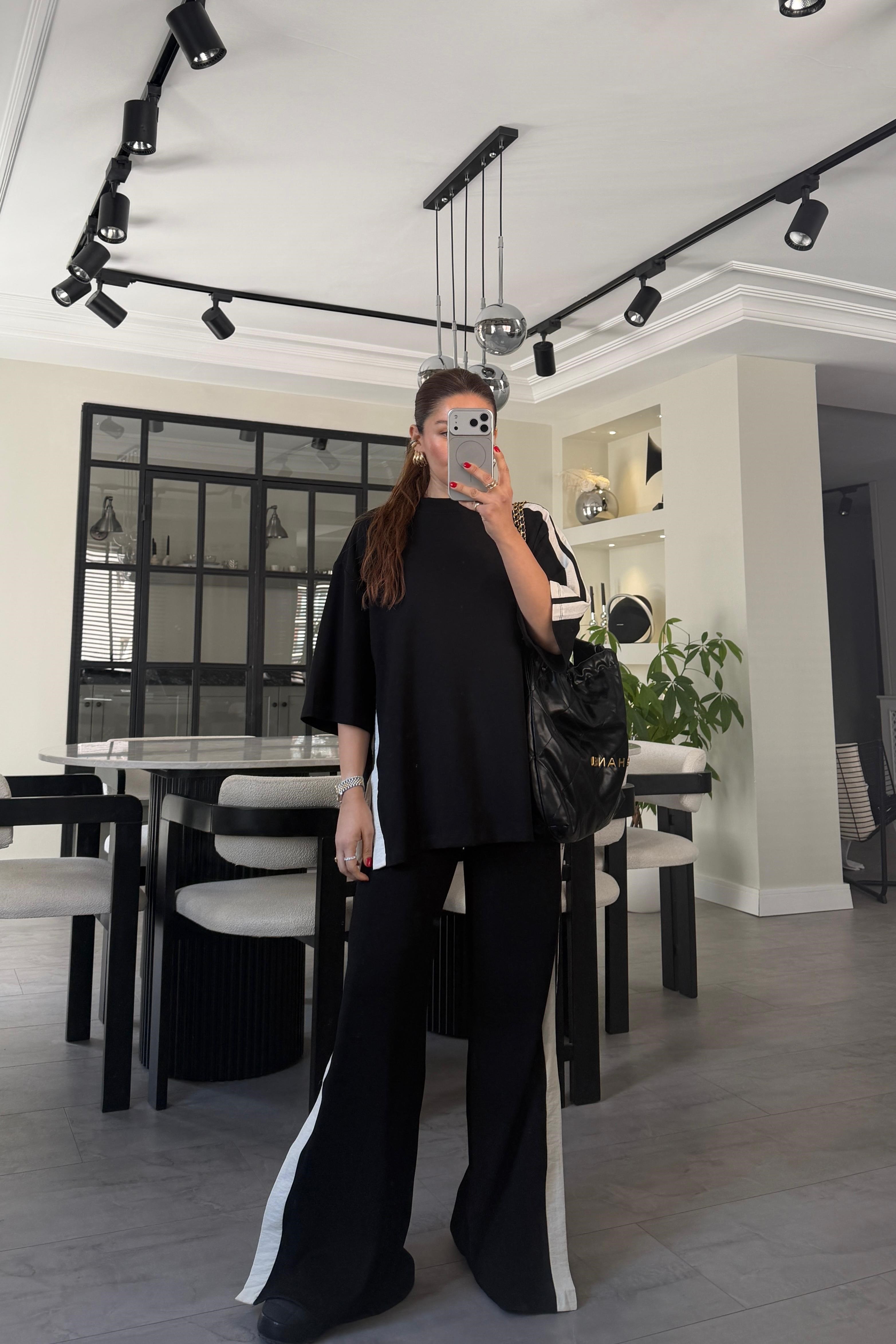 YAN YIRTMAÇLI PARAŞÜT ŞERİTLİ TAKIM/7225