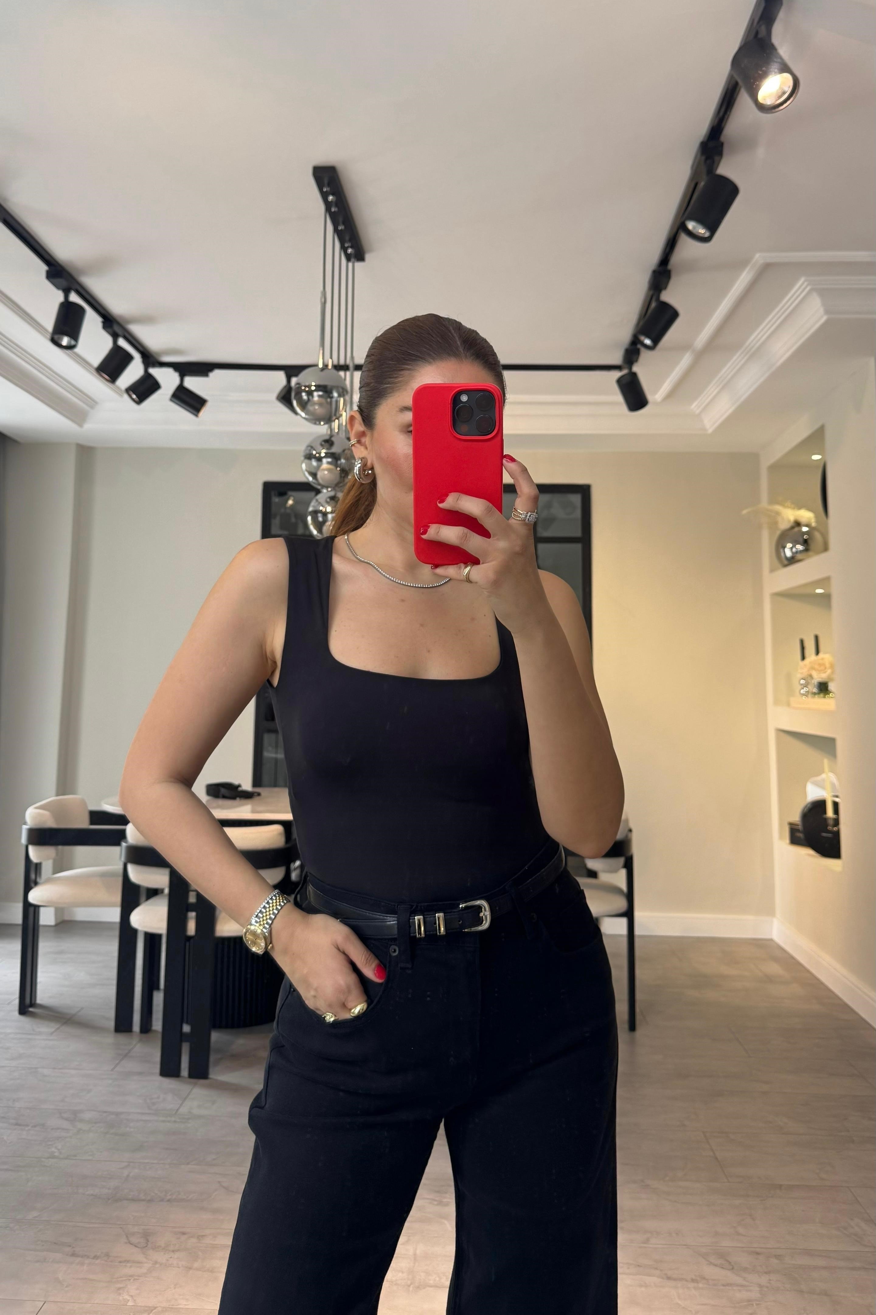 KATİA KARE YAKA BODYSUİT/6797