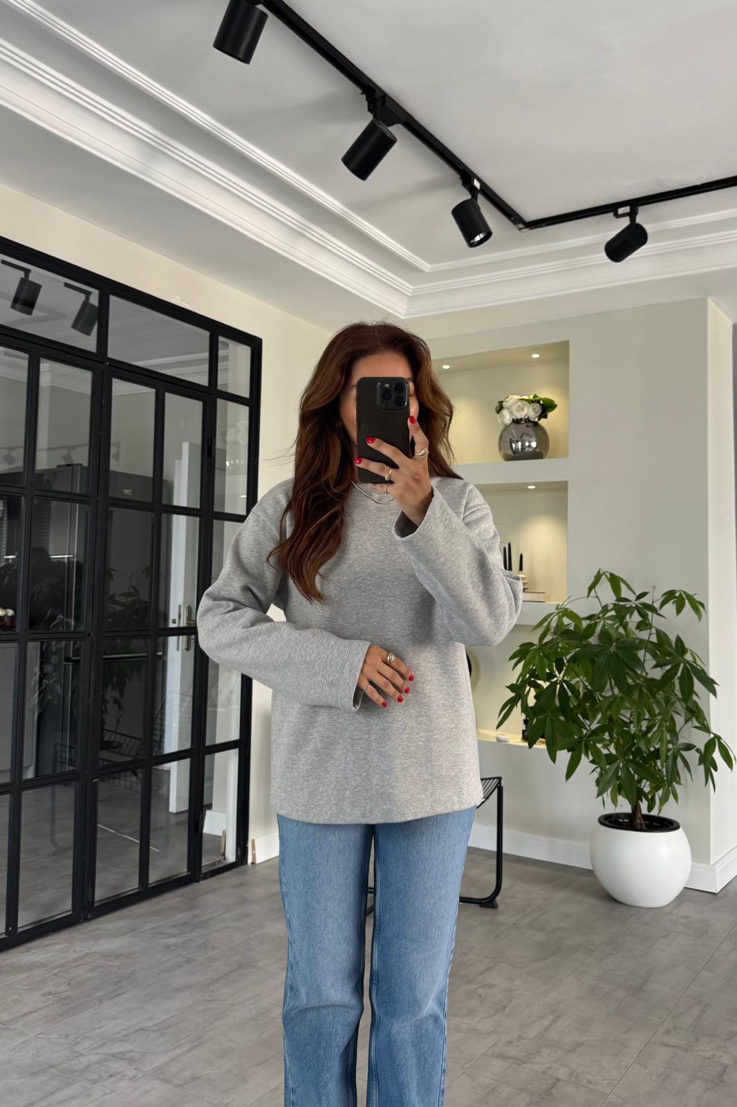 İÇİ ŞARDONLU BASIC SWEAT