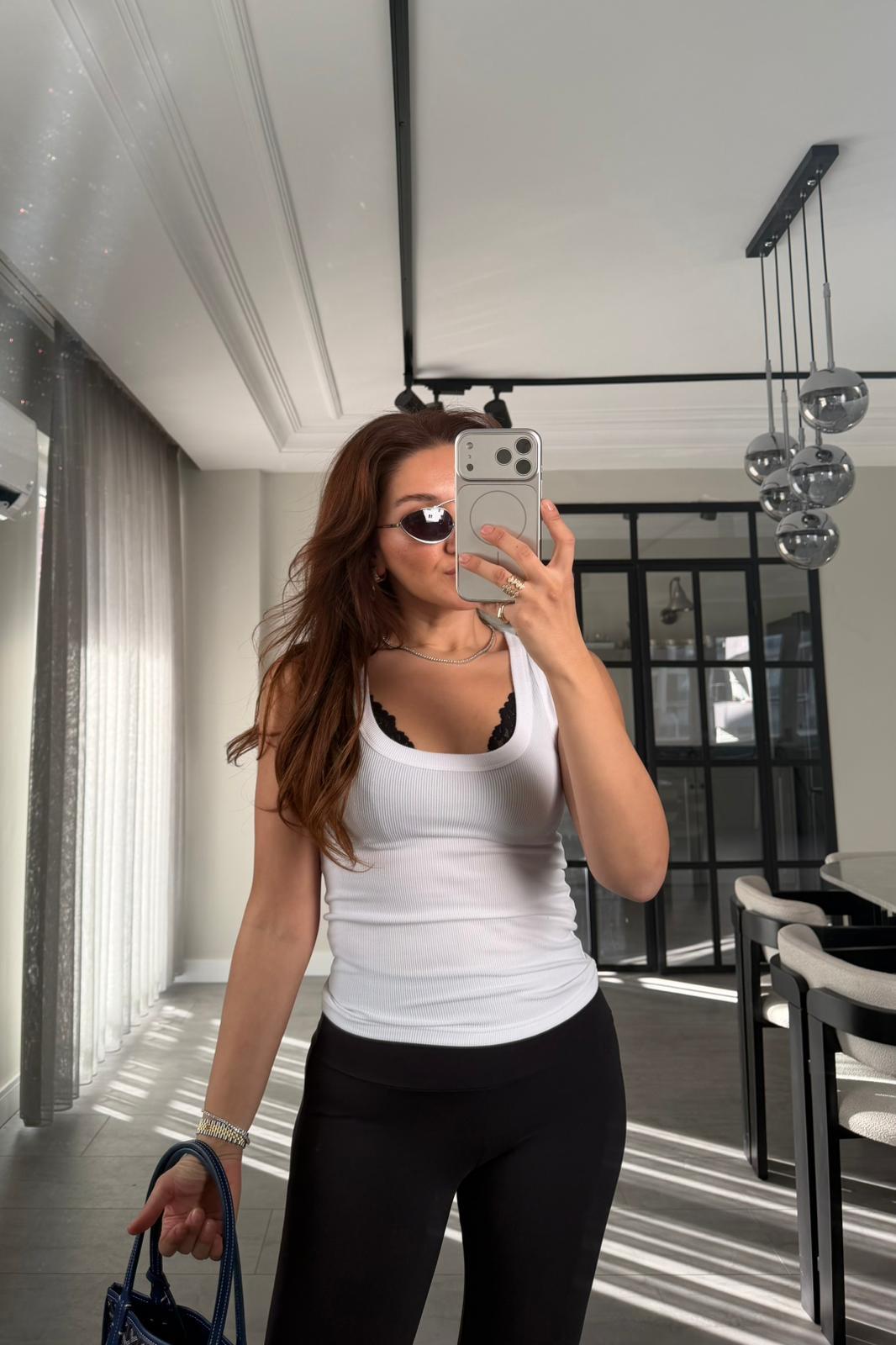 GENİŞ YAKA FİTİLLİ ATLET/Y220