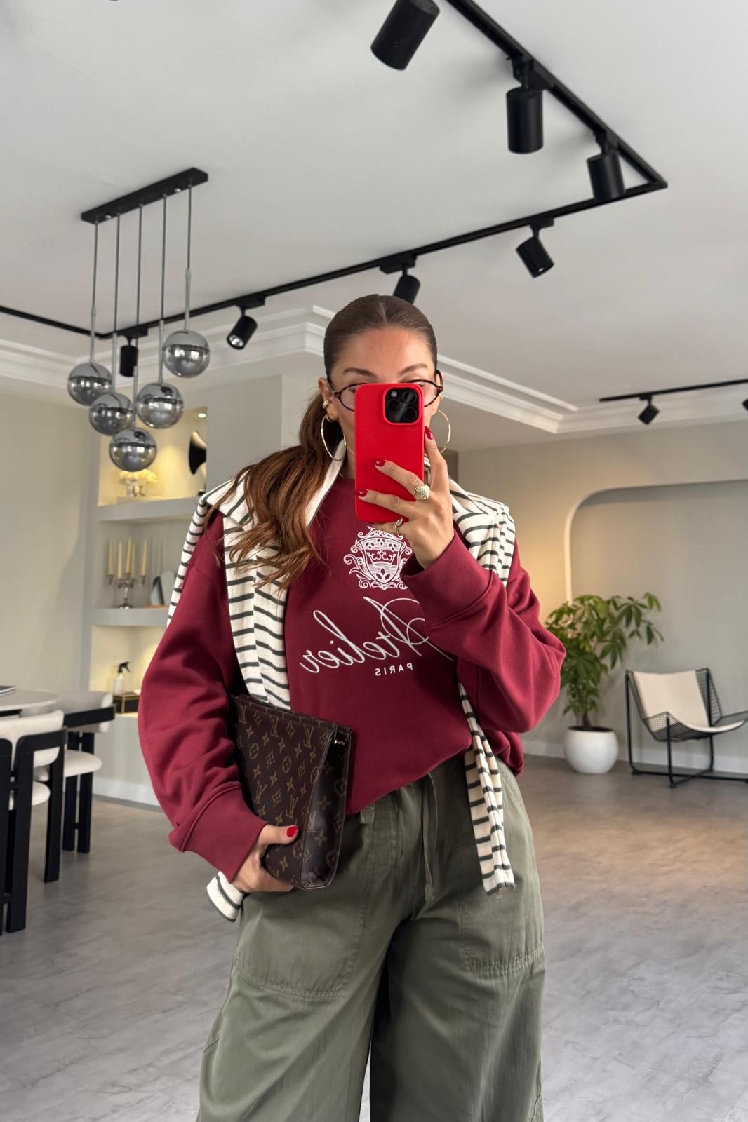 ATALİER OVERSIZE SWEATSHİRT/3524