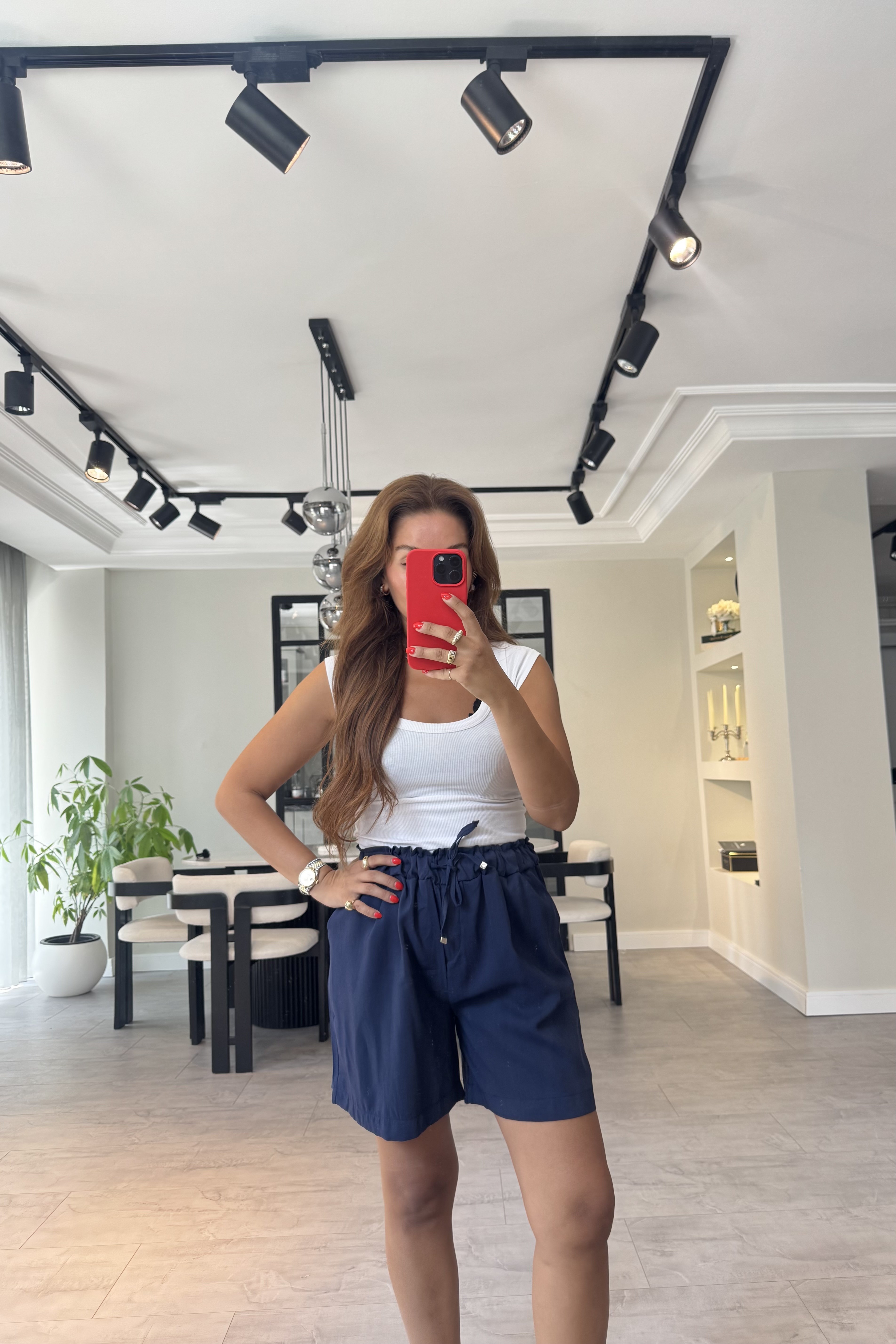 BELİ LASTİKLİ İPK TENSEL ŞORT