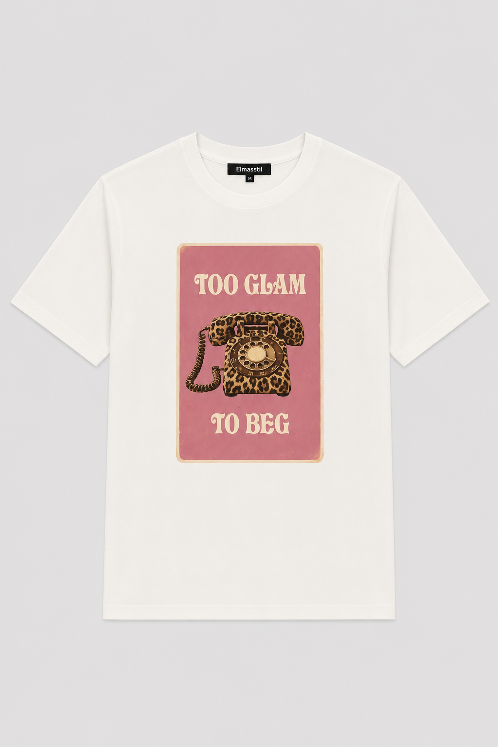 TOO GLAM BASKILI T-SHİRT