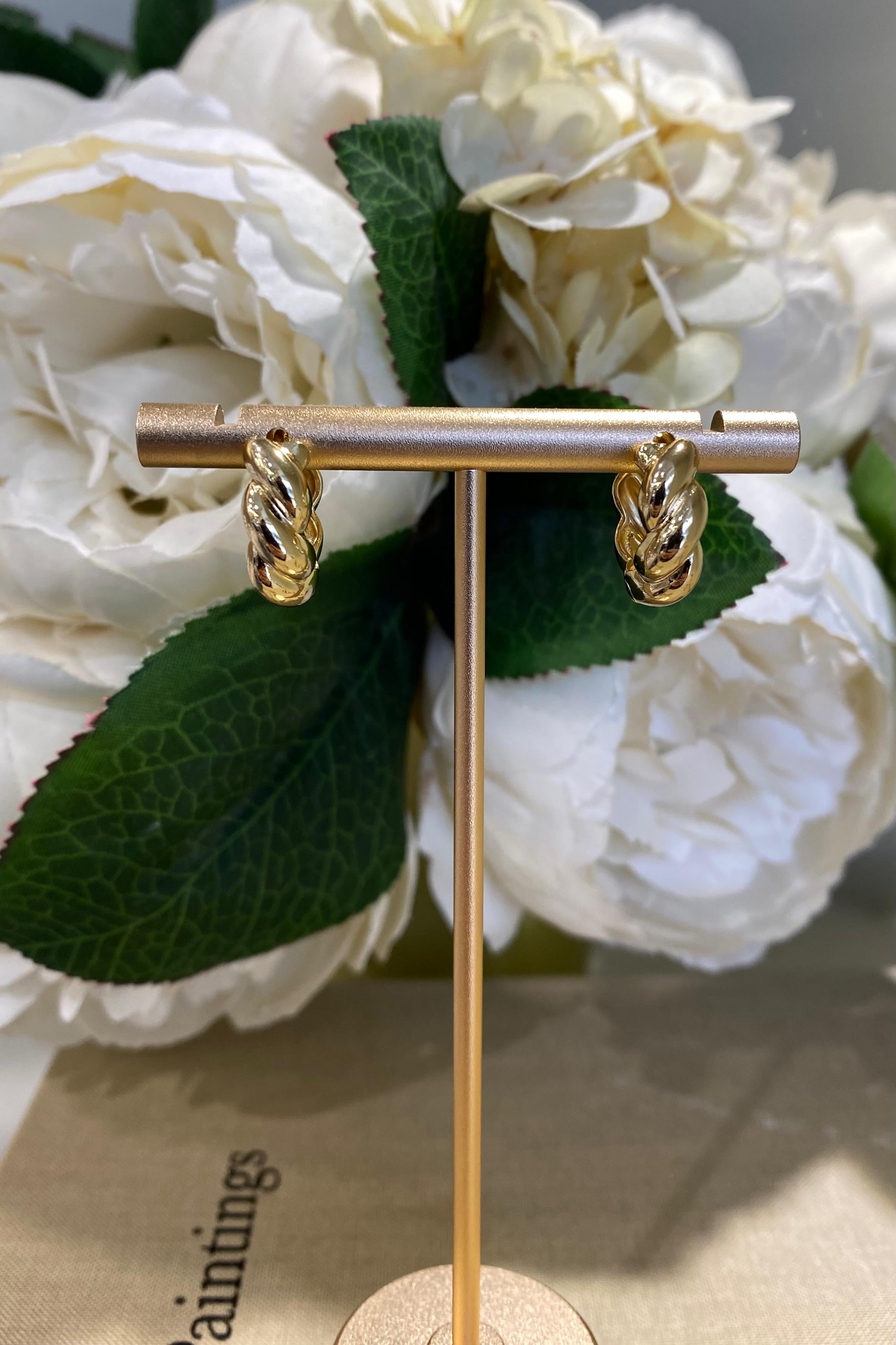 KALIN BURGU HALKA KÜPE 1.5CM