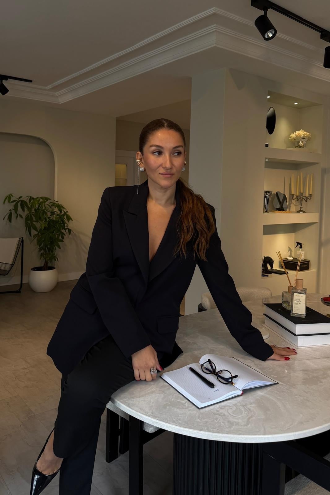 TEK DÜĞMELİ BLAZER CEKET/260724