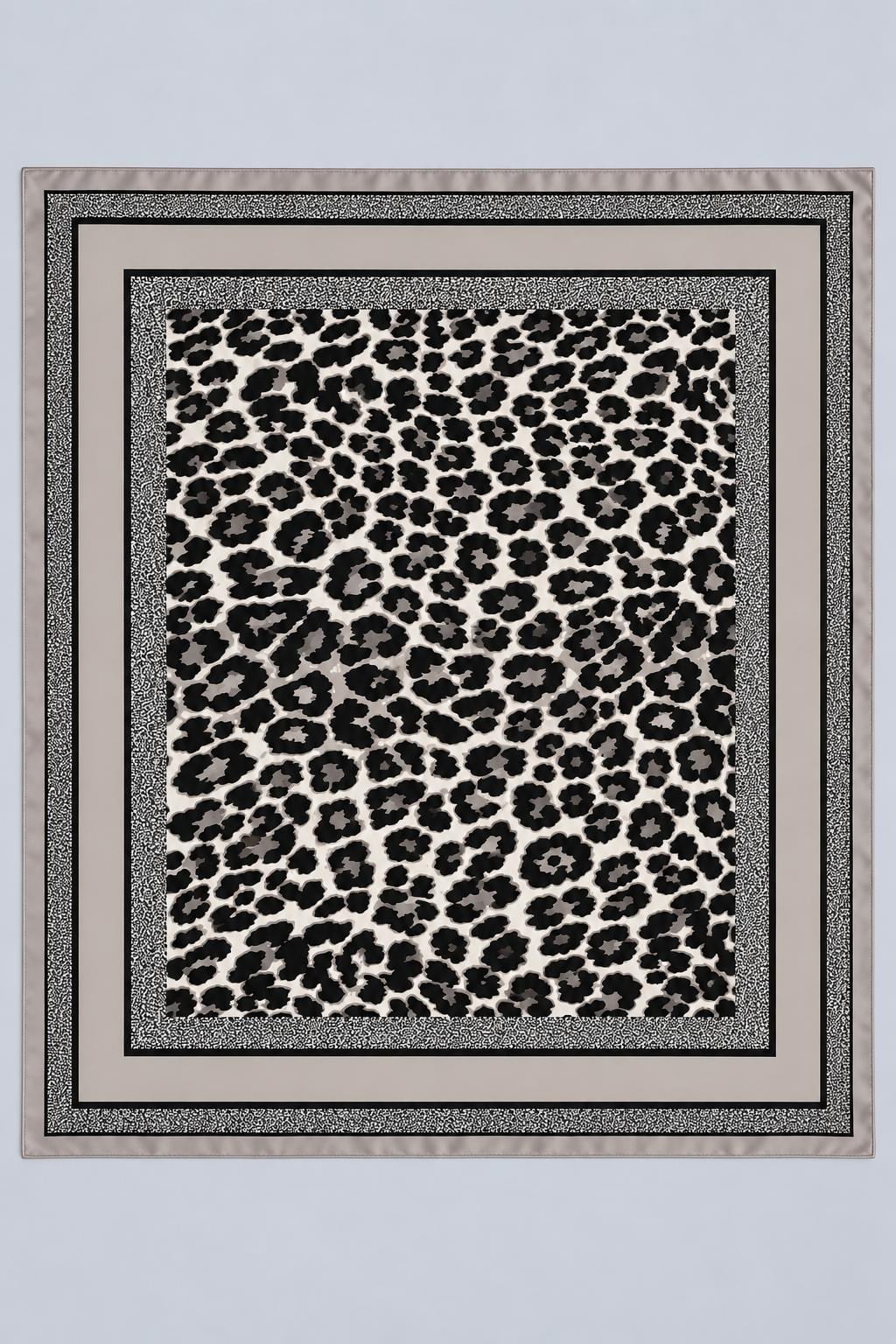LEOPAR DESENLİ ŞAL 90x90