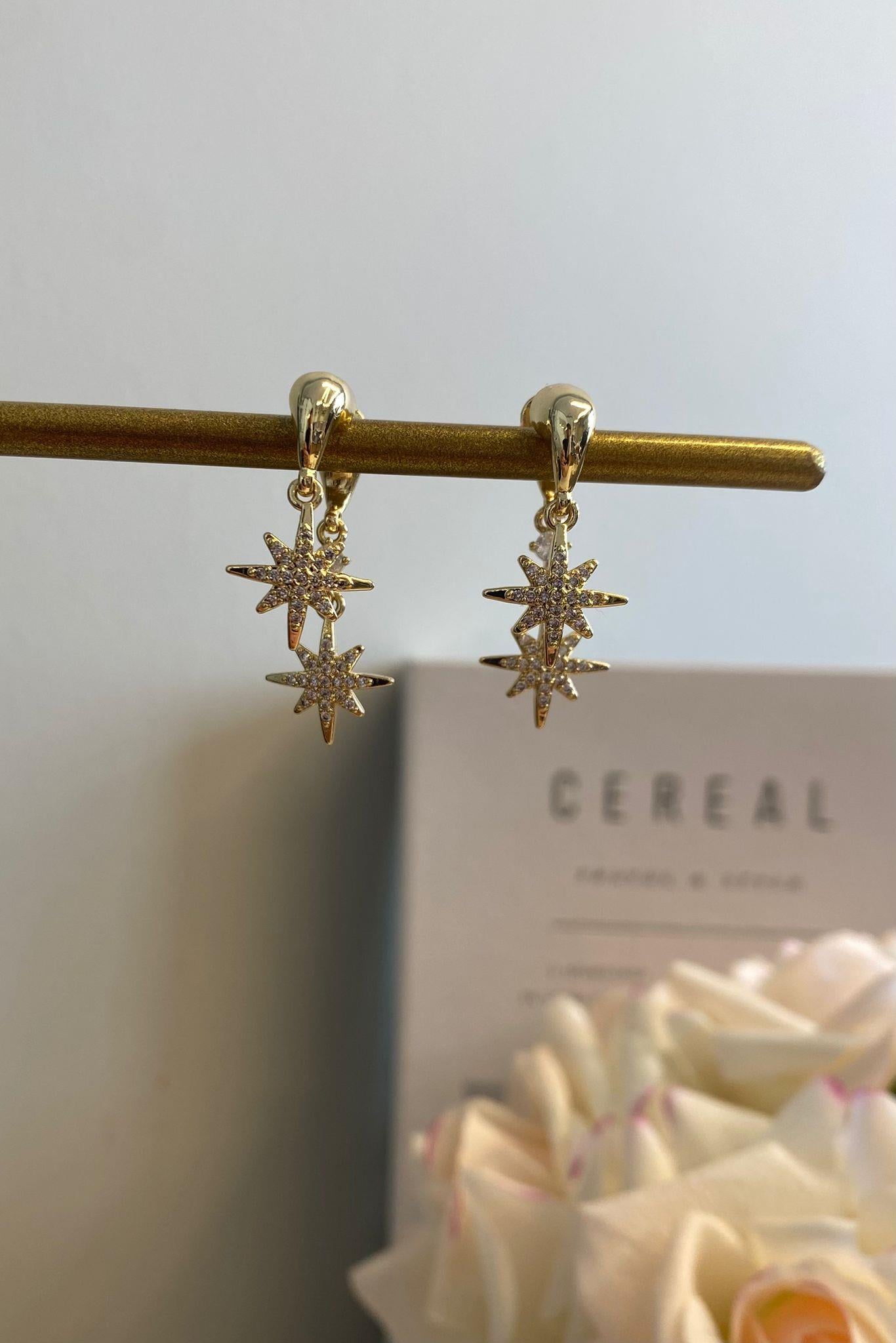 PRENSES KESİM KUZEY YILDIZI KÜPE