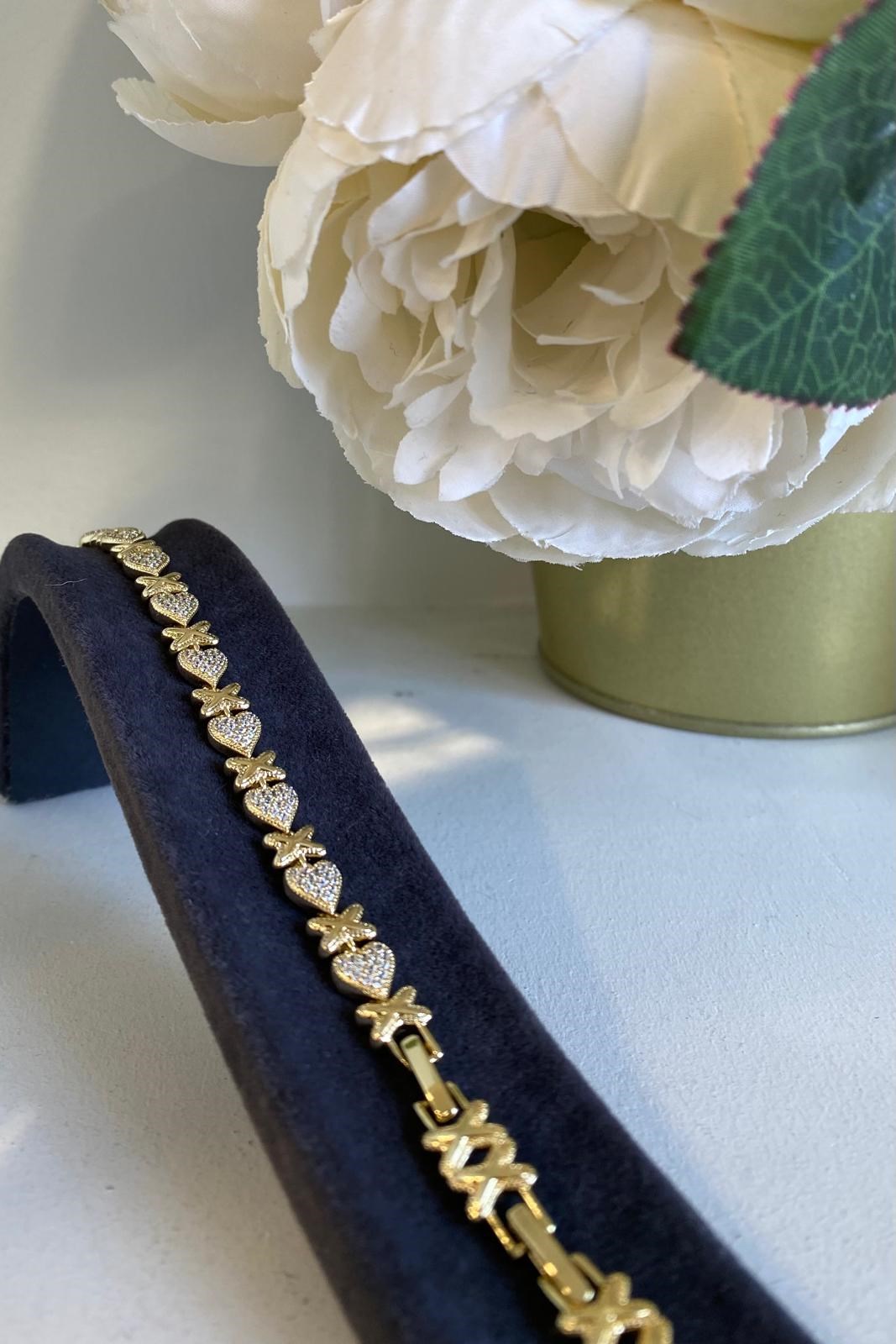 OXOX TAŞLI BİLEZİK